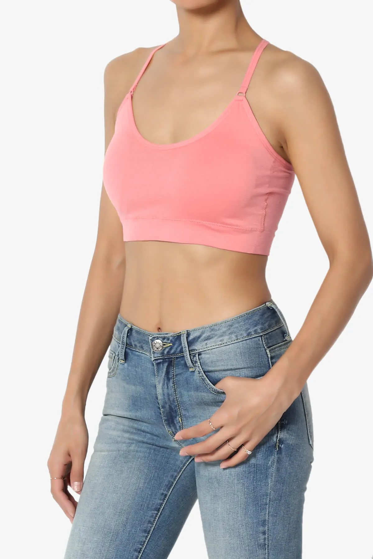 Dassie Padded Cross Back Bra Top