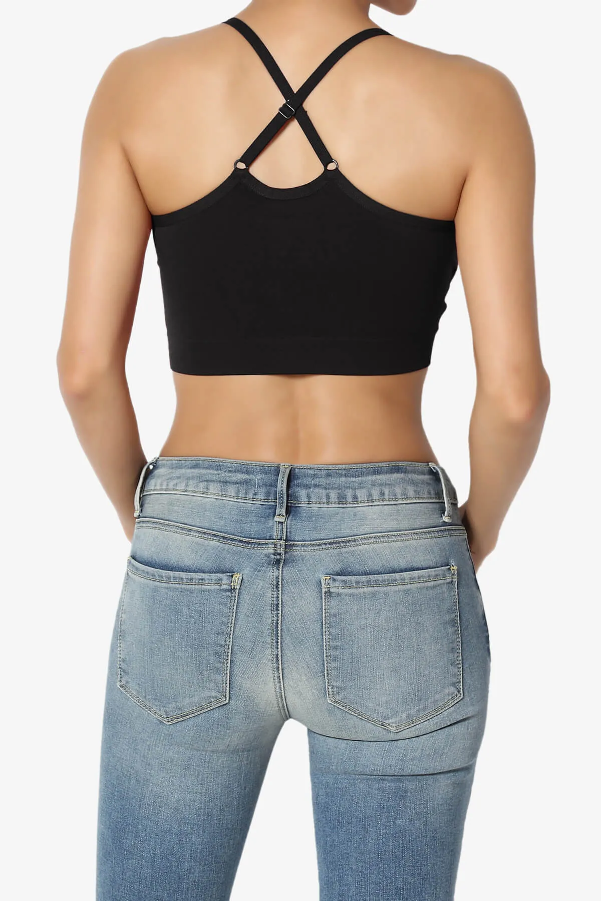 Dassie Padded Cross Back Bra Top