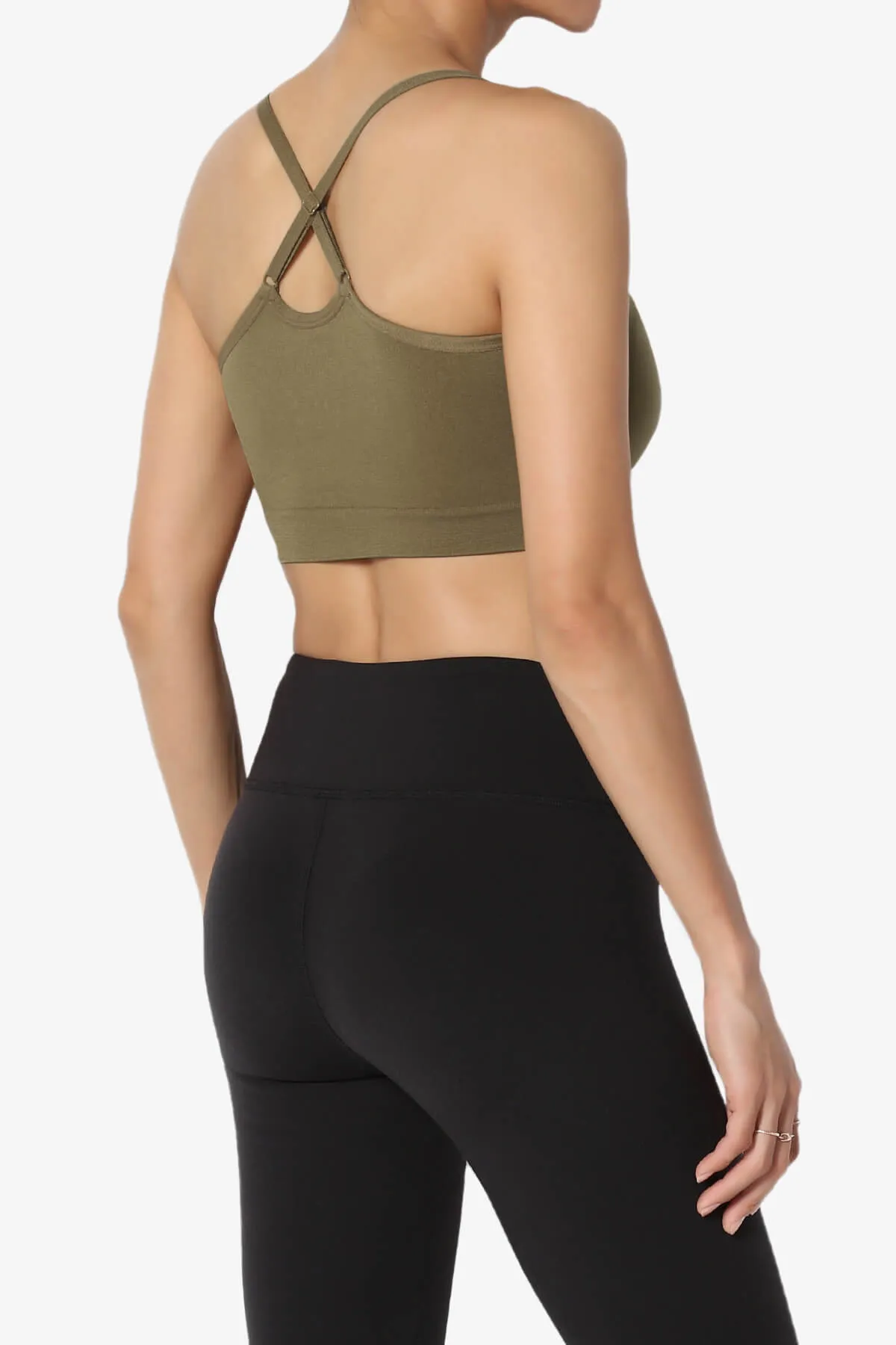Dassie Padded Cross Back Bra Top