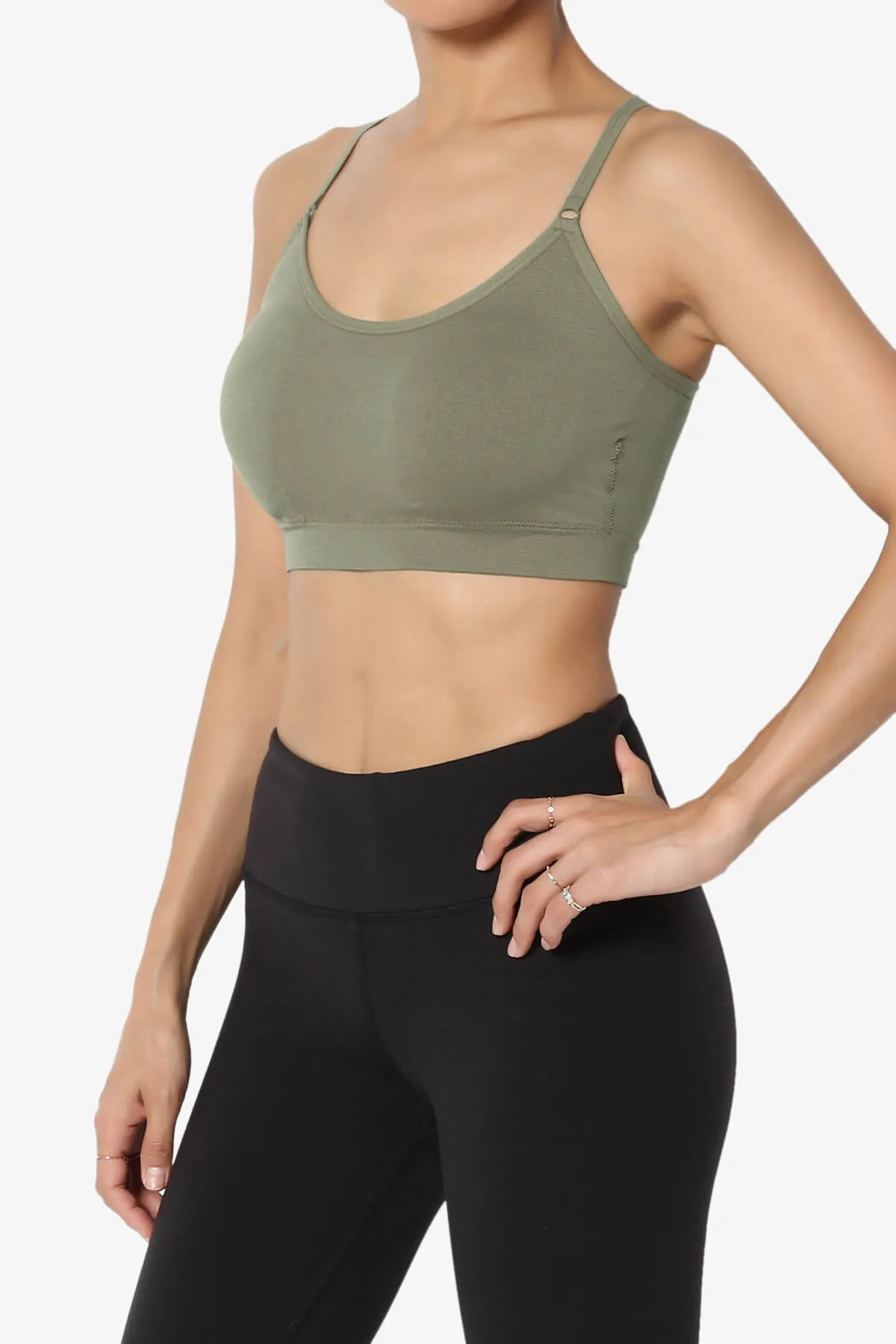 Dassie Padded Cross Back Bra Top