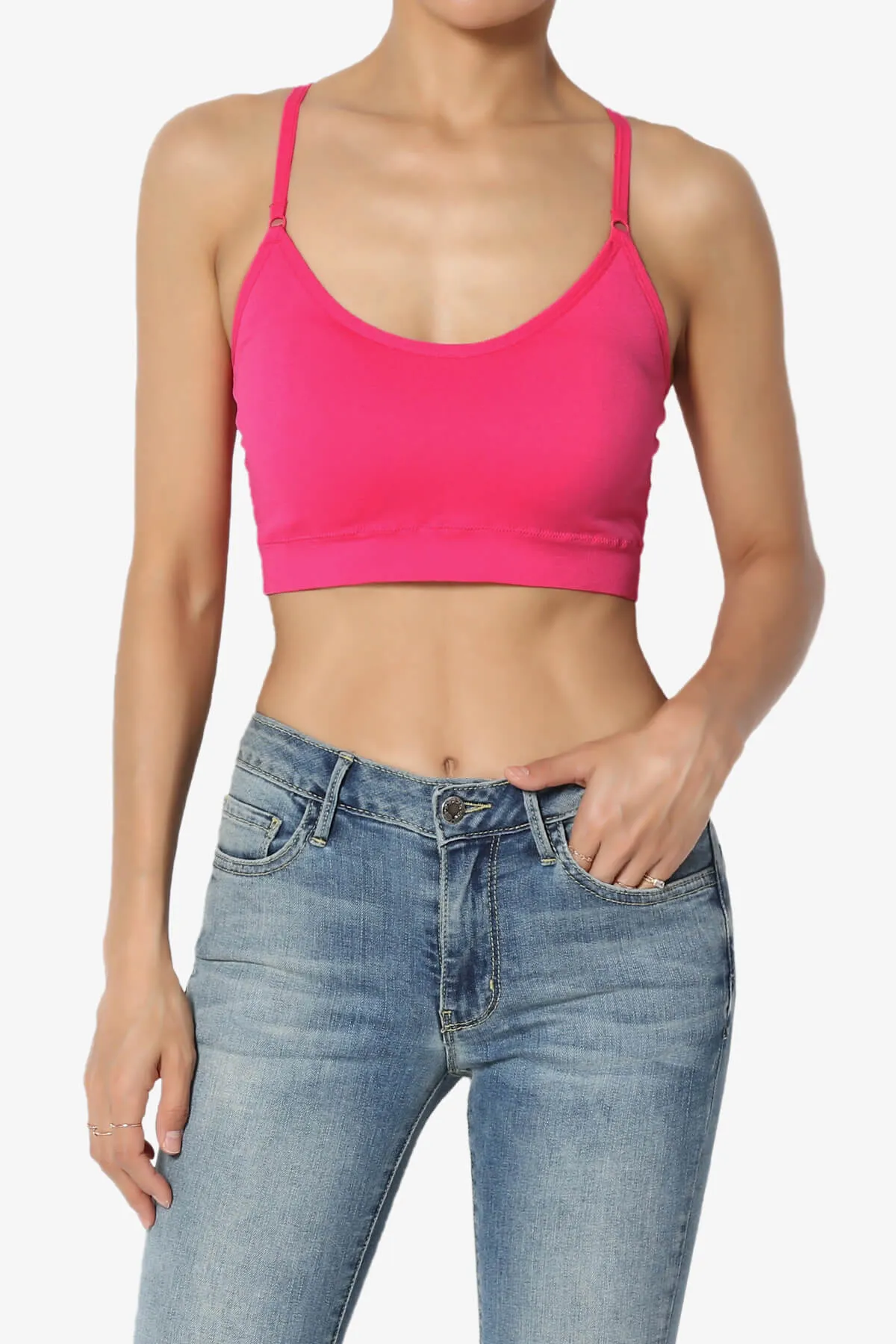 Dassie Padded Cross Back Bra Top