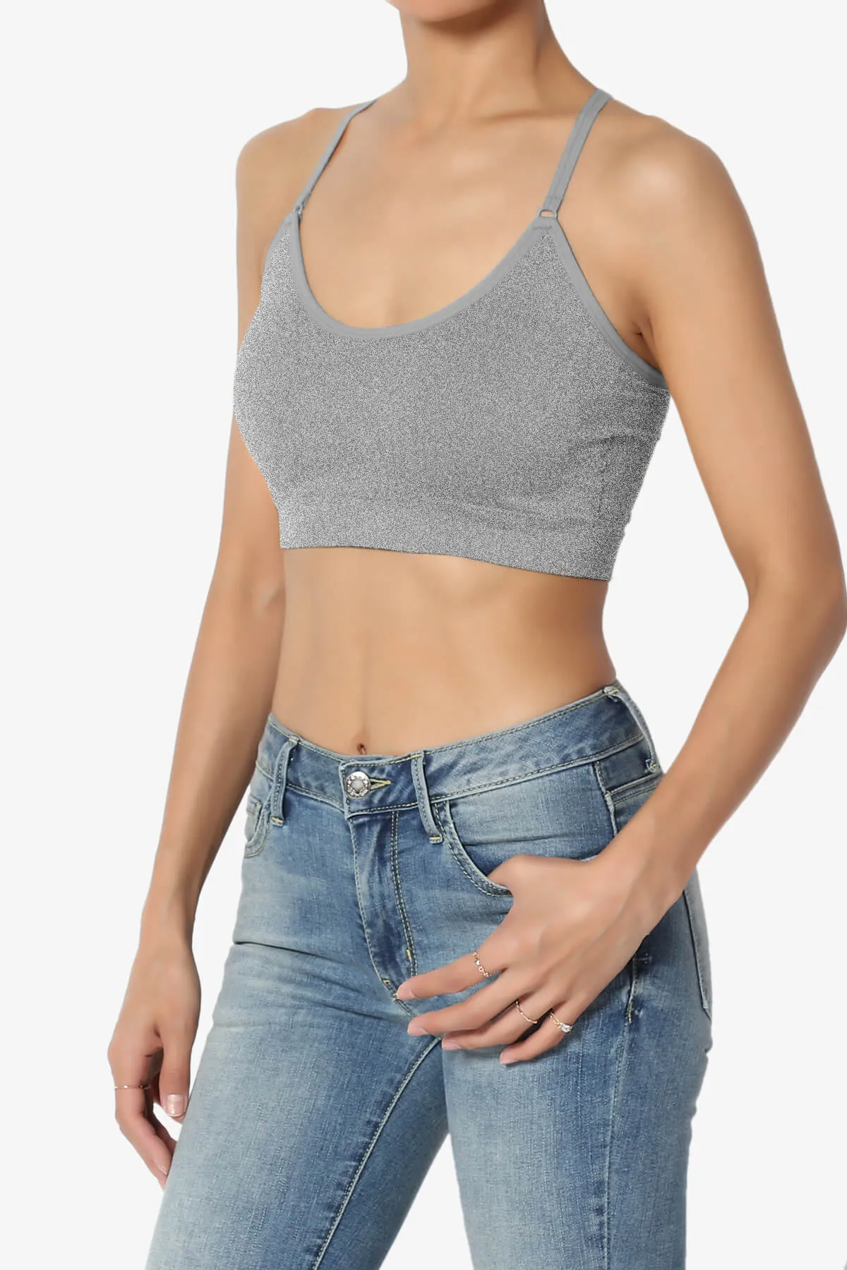 Dassie Padded Cross Back Bra Top