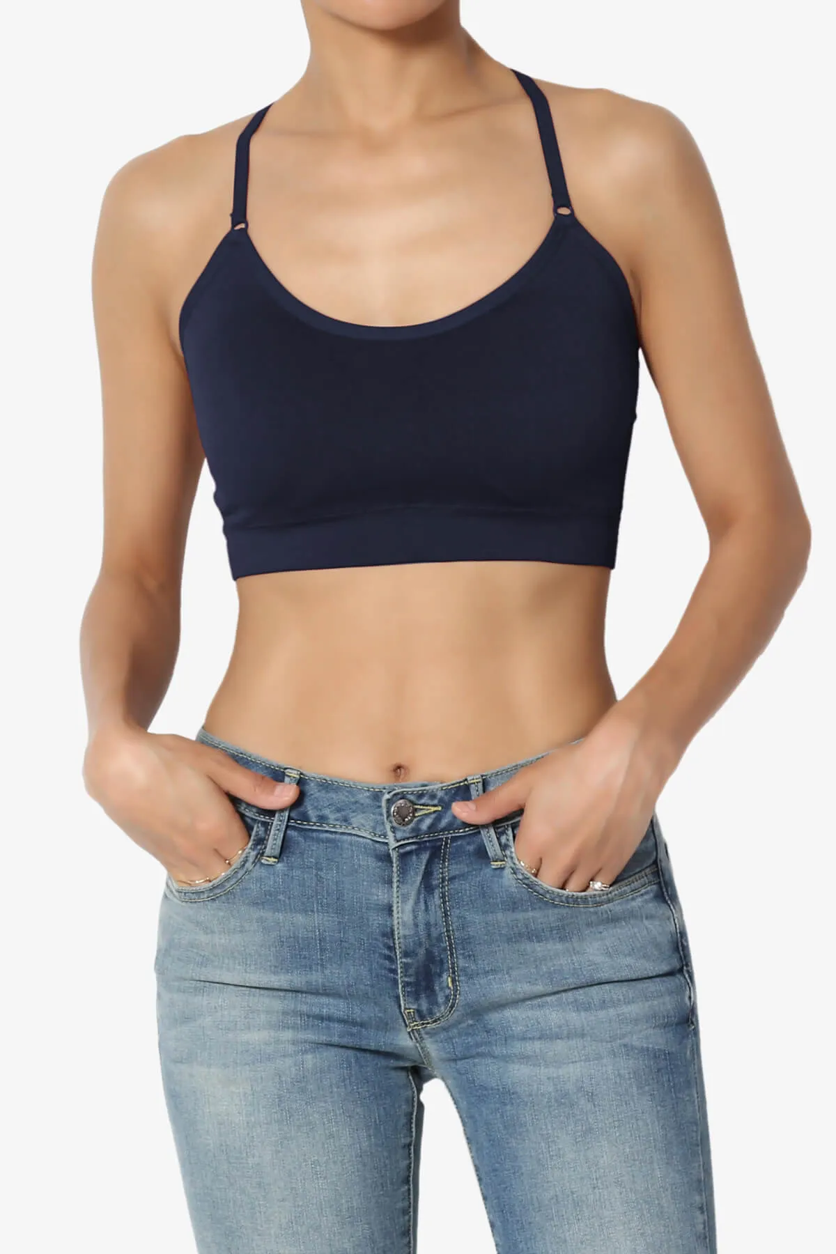 Dassie Padded Cross Back Bra Top