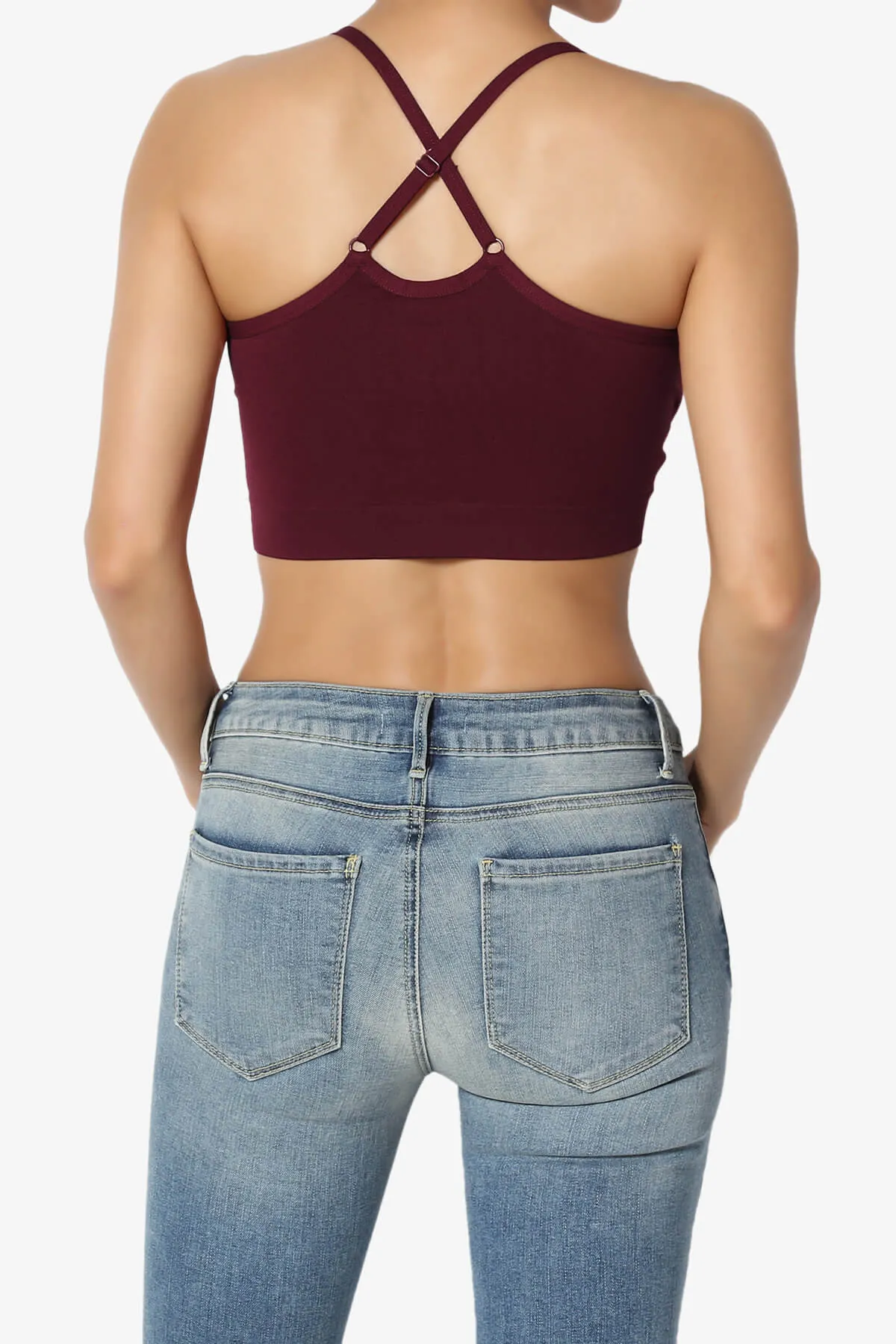 Dassie Padded Cross Back Bra Top