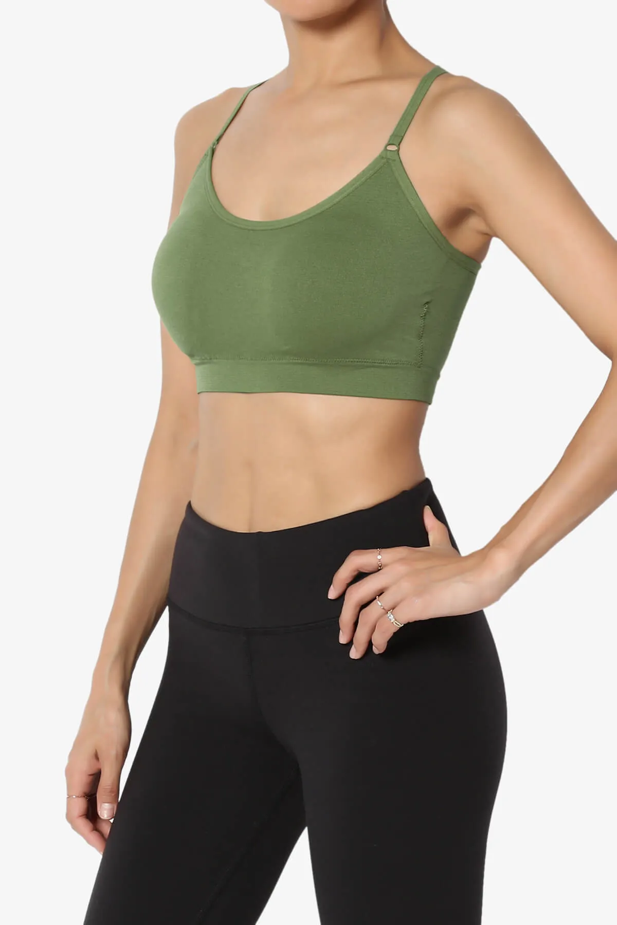 Dassie Padded Cross Back Bra Top