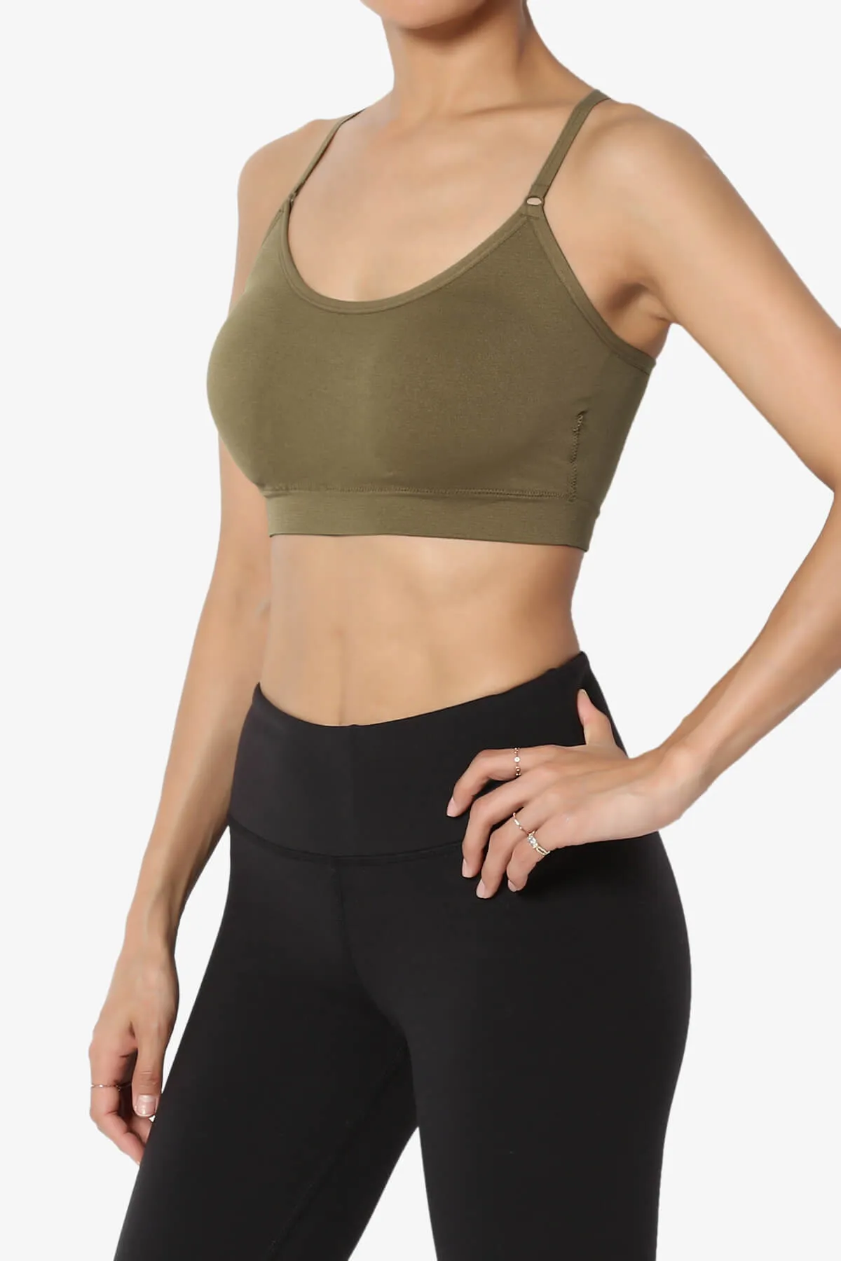 Dassie Padded Cross Back Bra Top
