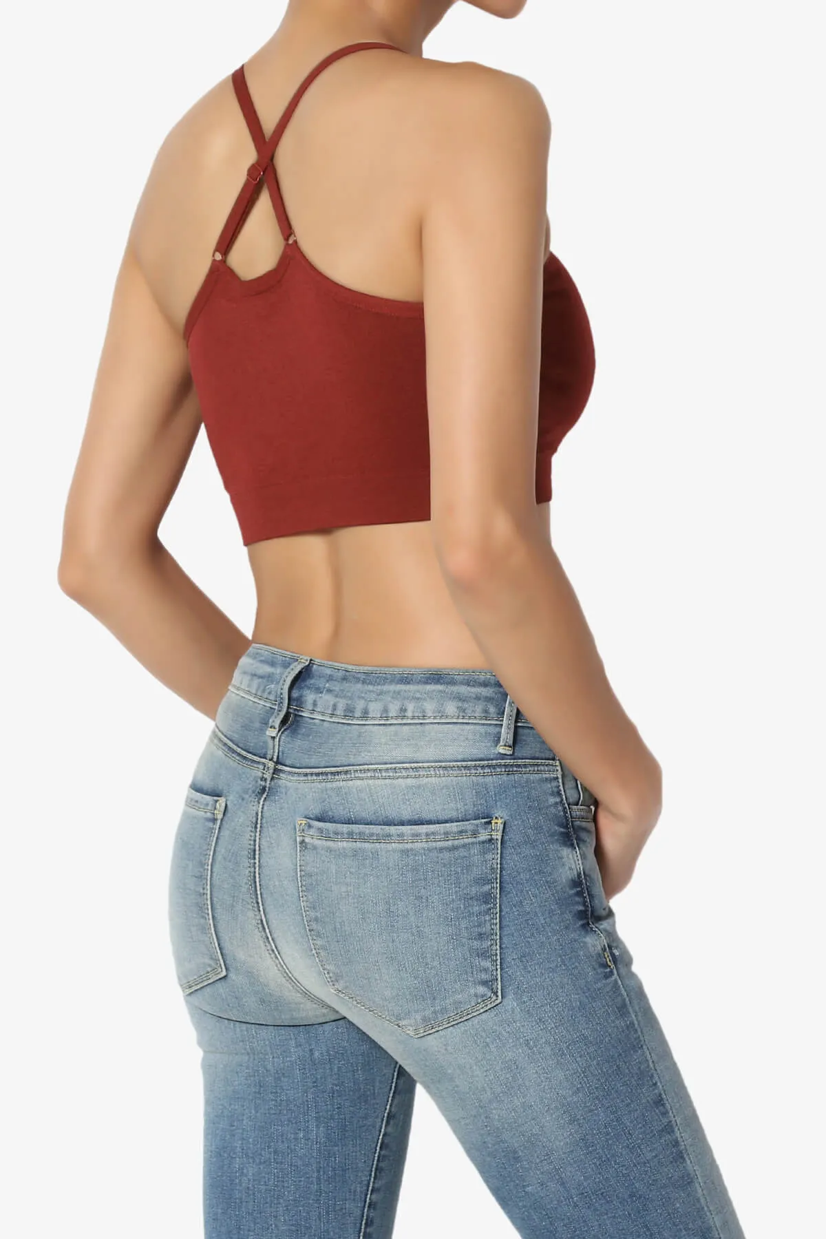 Dassie Padded Cross Back Bra Top