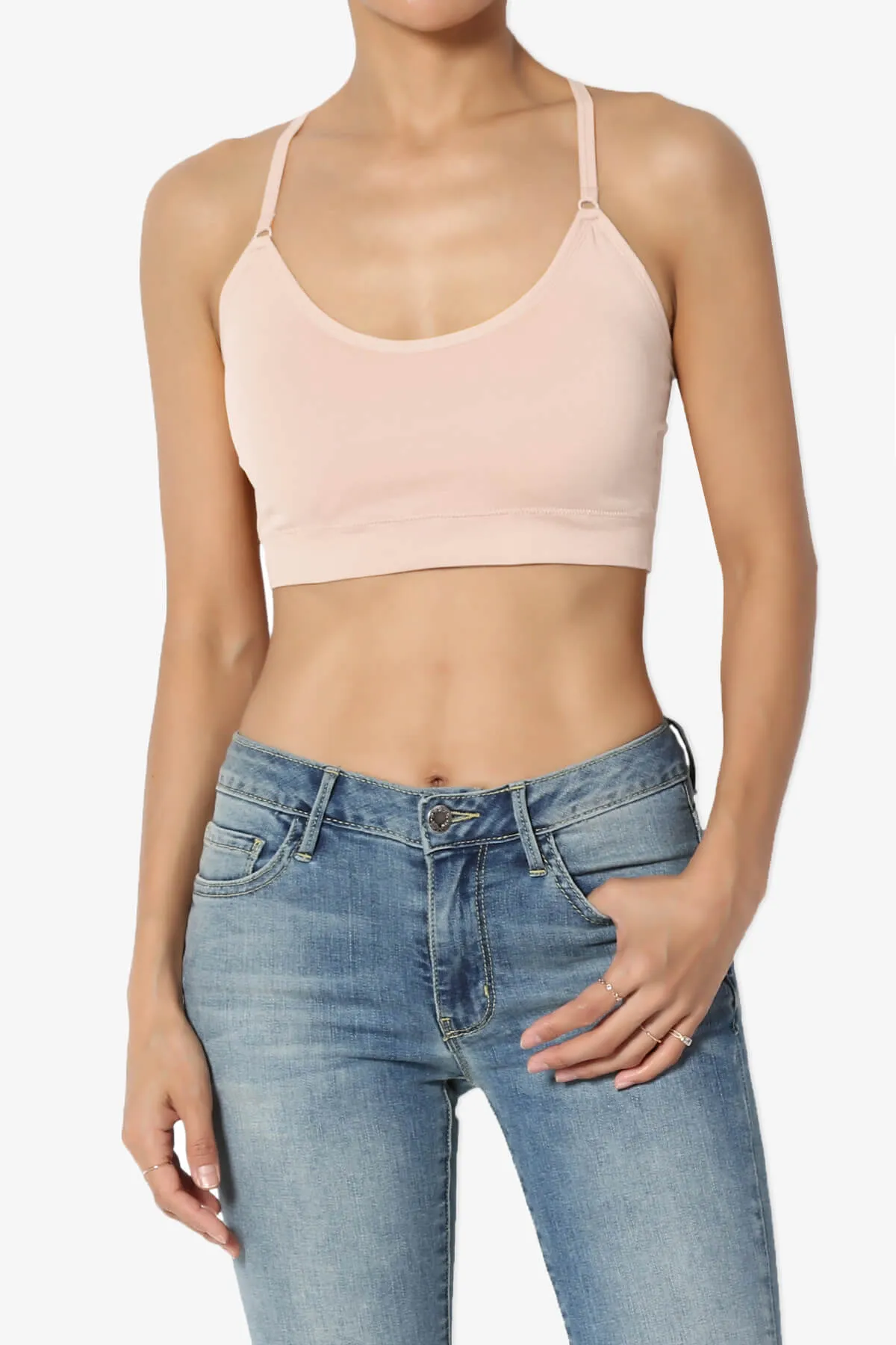 Dassie Padded Cross Back Bra Top