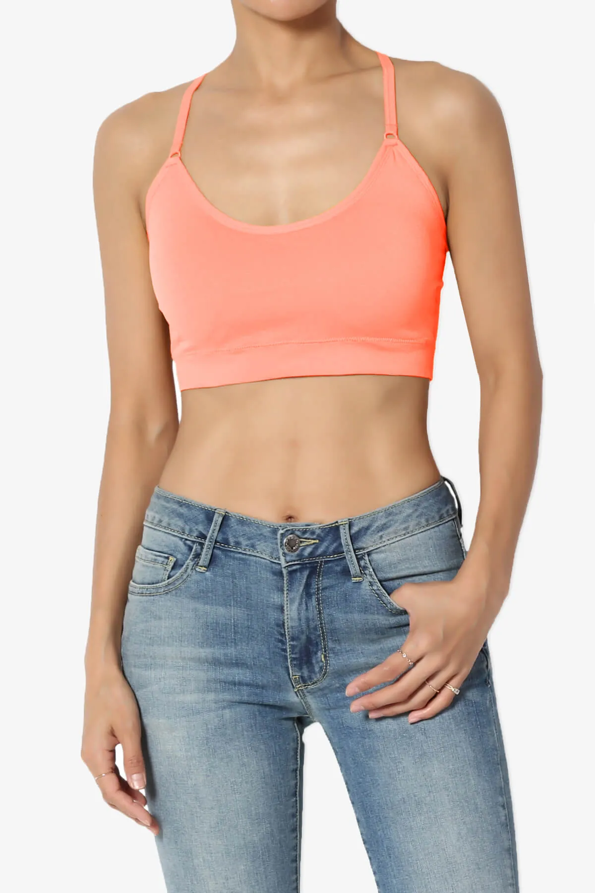 Dassie Padded Cross Back Bra Top