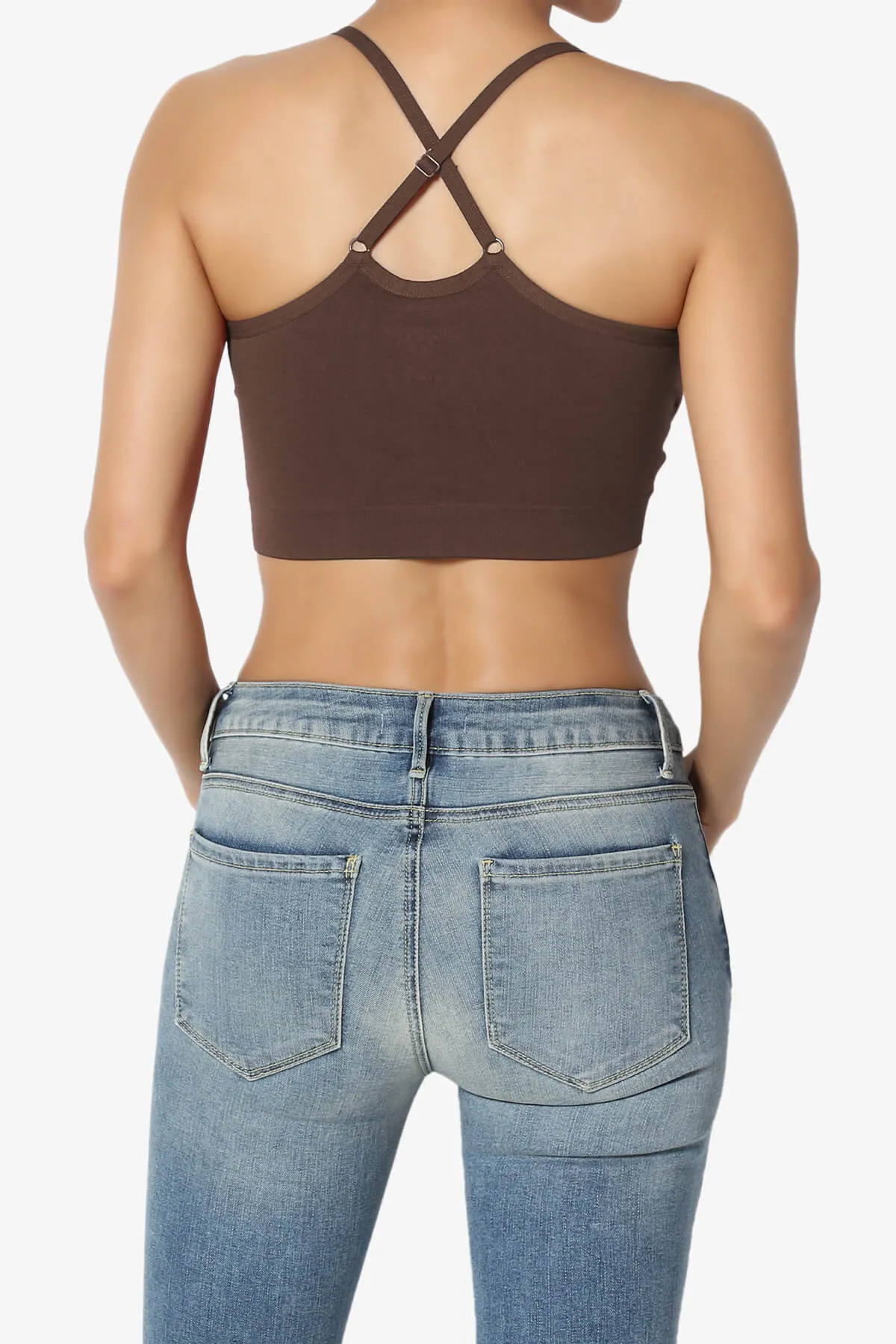 Dassie Padded Cross Back Bra Top