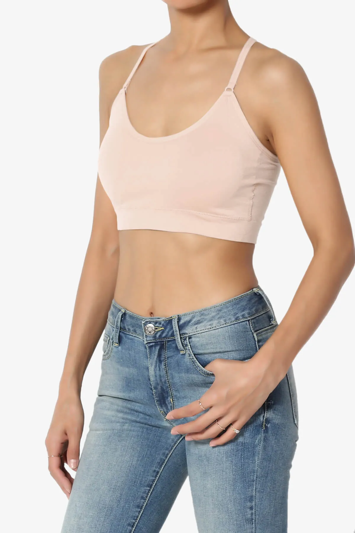 Dassie Padded Cross Back Bra Top