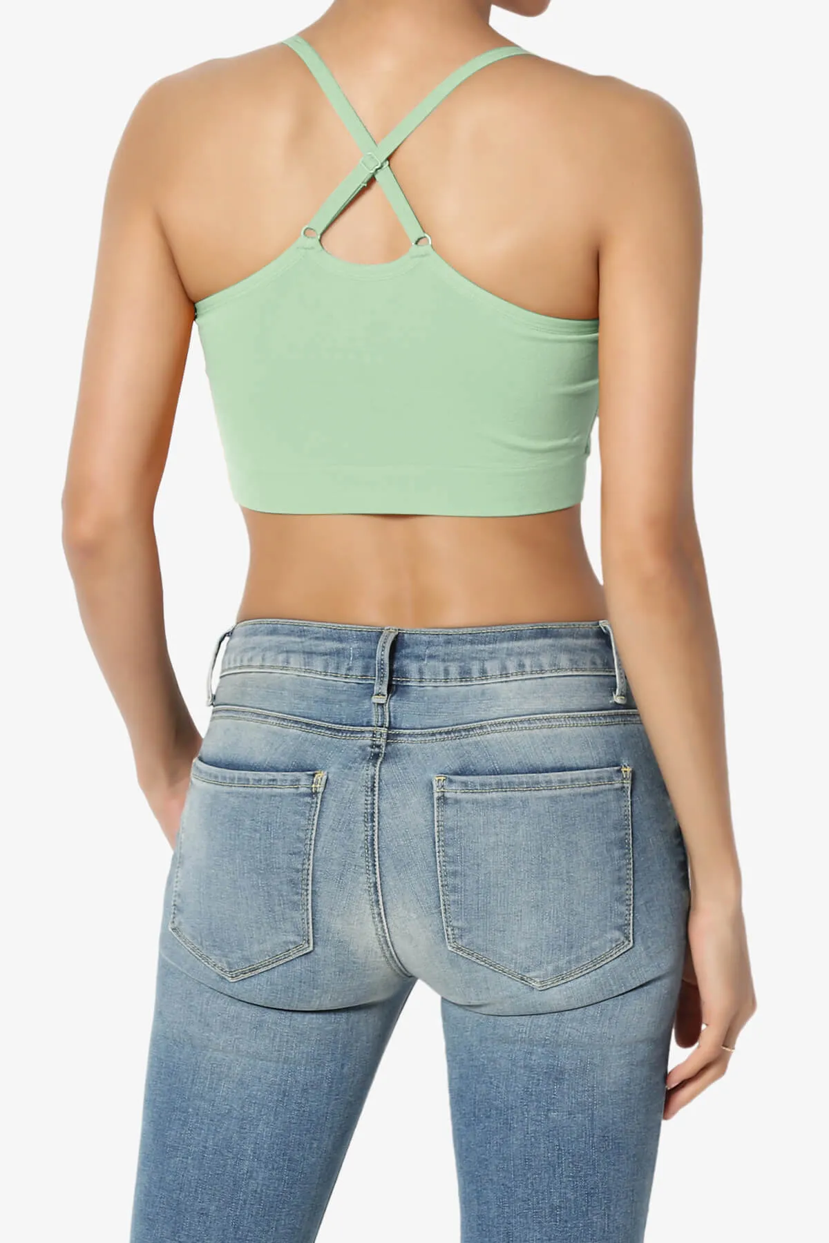 Dassie Padded Cross Back Bra Top