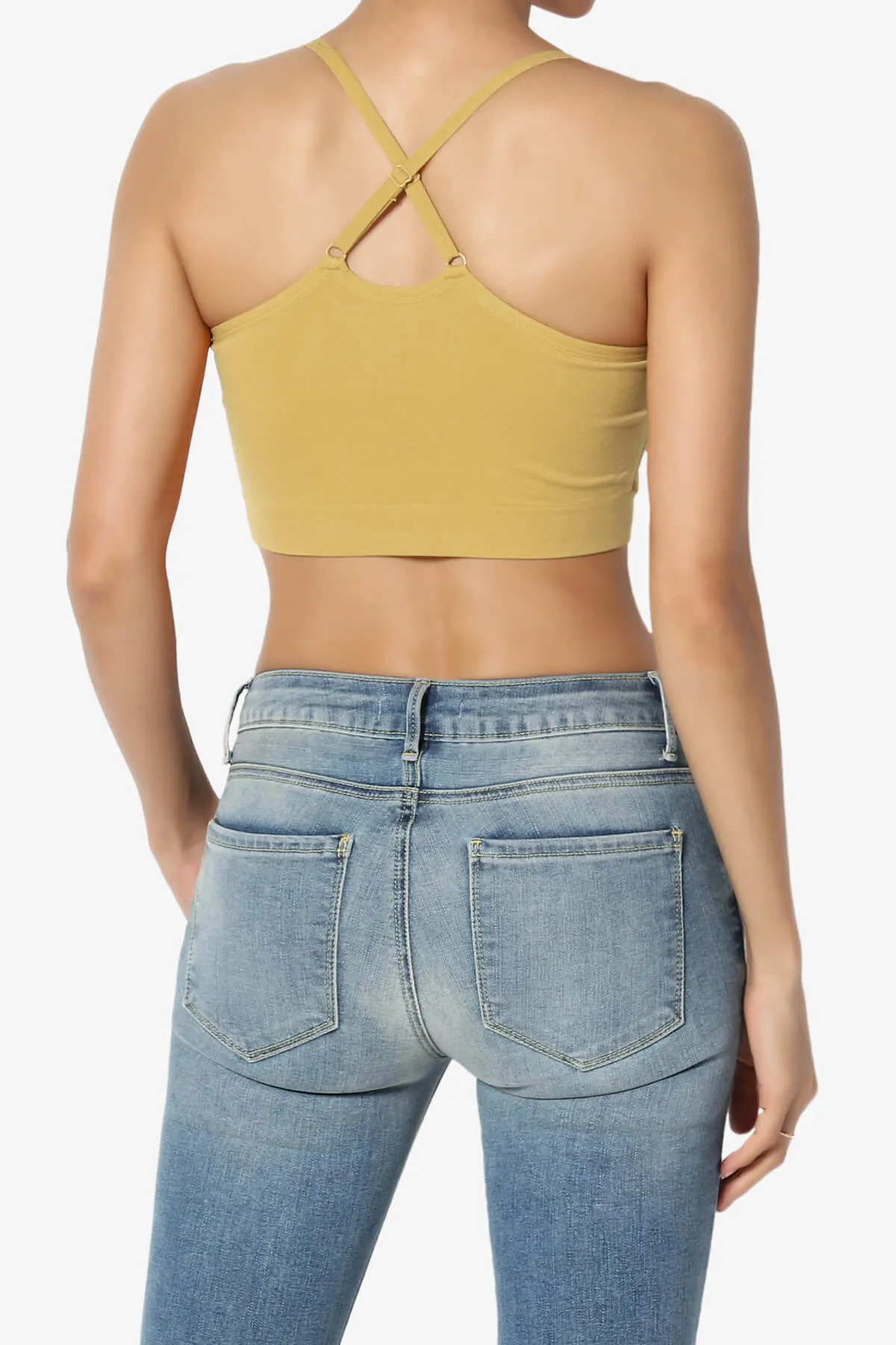 Dassie Padded Cross Back Bra Top
