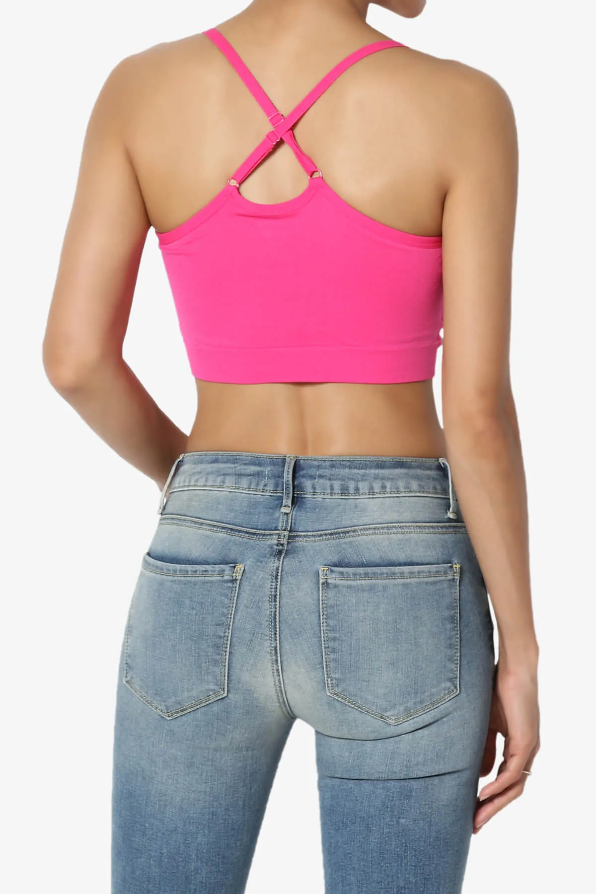 Dassie Padded Cross Back Bra Top