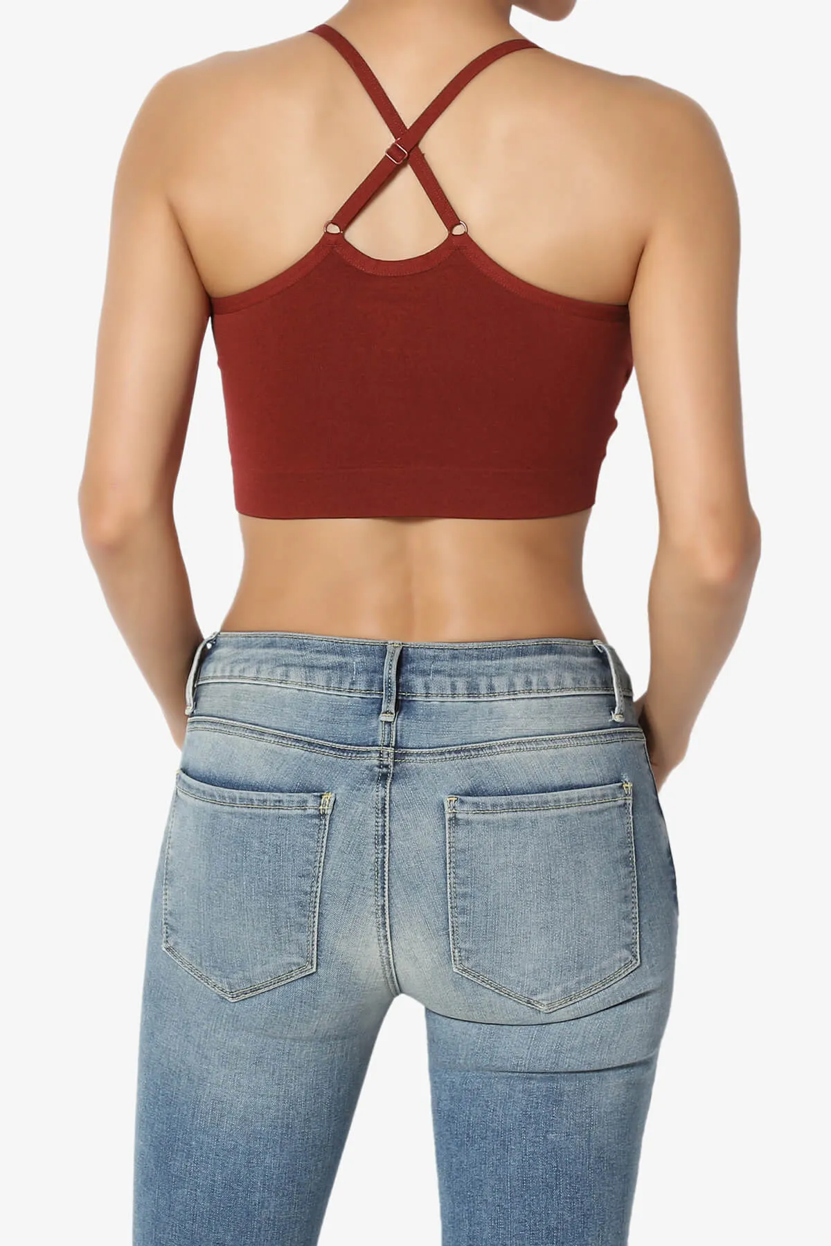 Dassie Padded Cross Back Bra Top