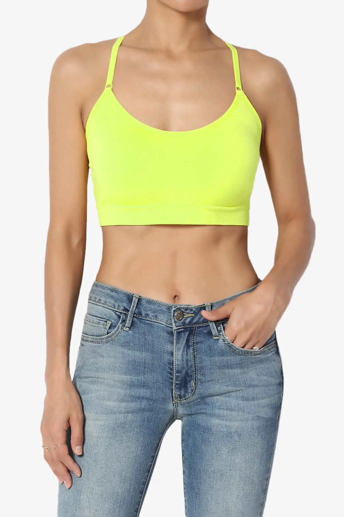 Dassie Padded Cross Back Bra Top
