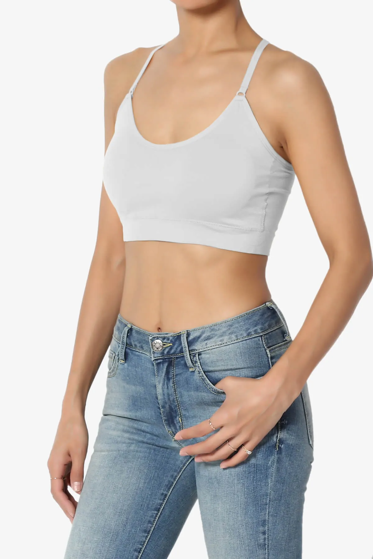 Dassie Padded Cross Back Bra Top