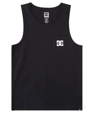 DC Mens Star Pocket Tank Top
