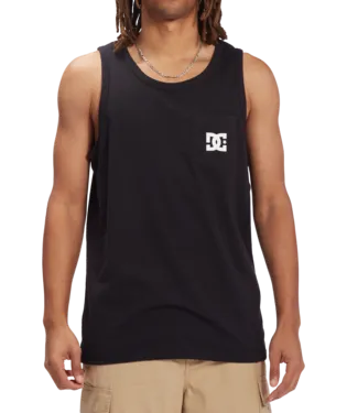 DC Mens Star Pocket Tank Top