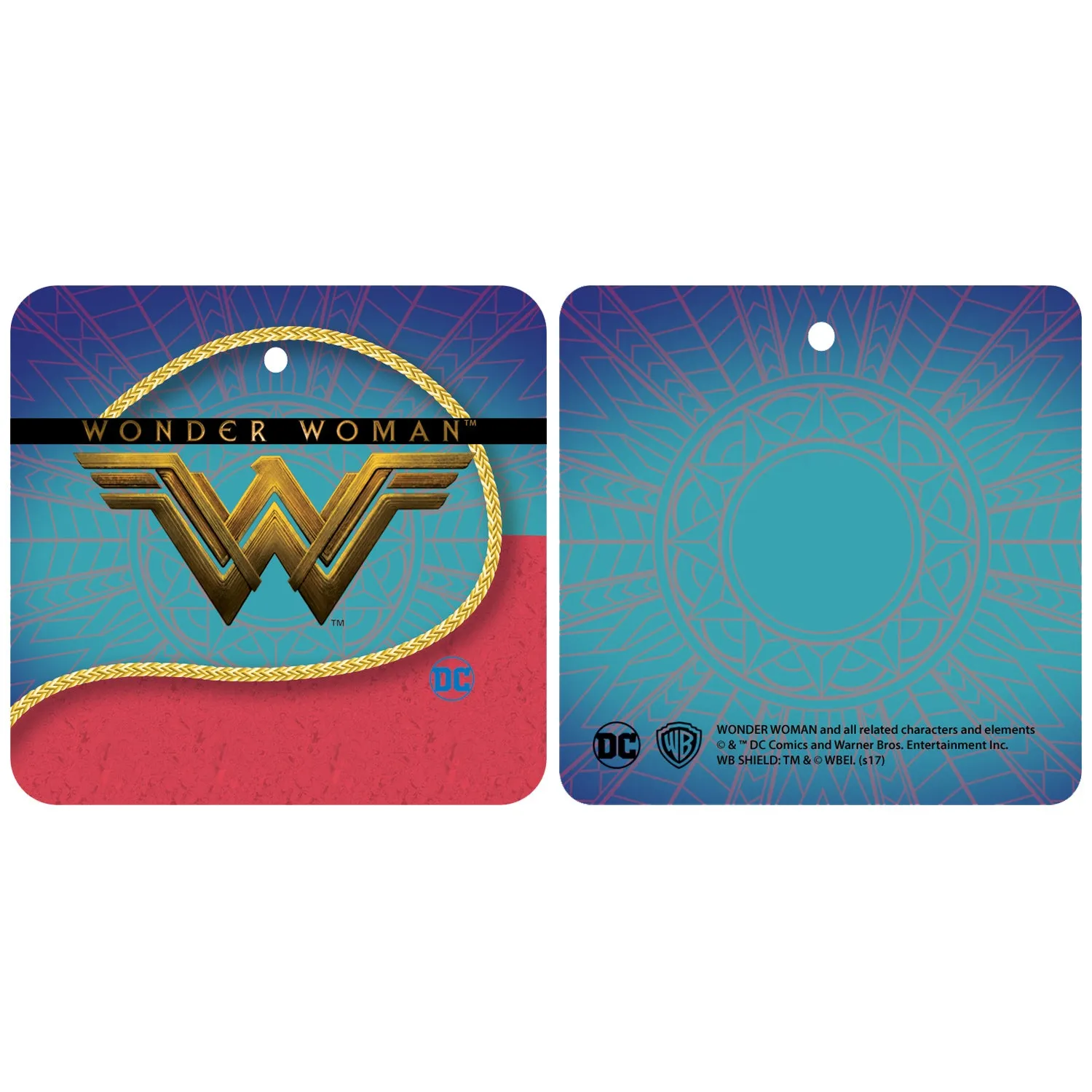 DC Wonder Woman Logo Watermark Official Women's Long Tank Dress (White)