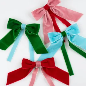 Decortive Velvet Bows (x4)