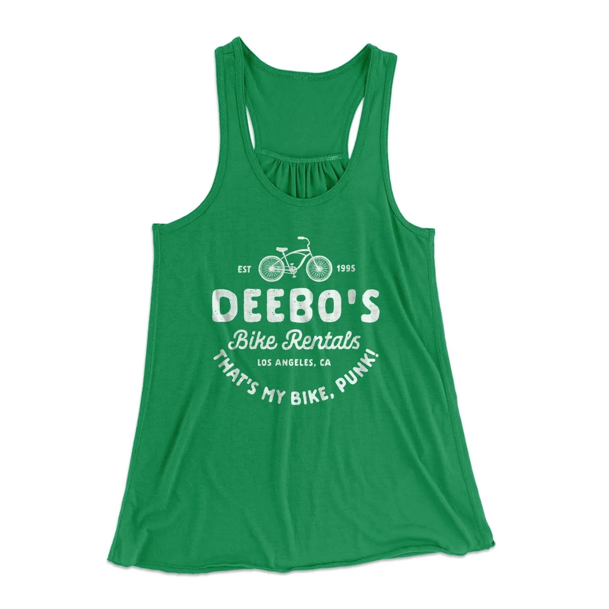 Deebo's Bike Rentals Women's Flowey Tank Top