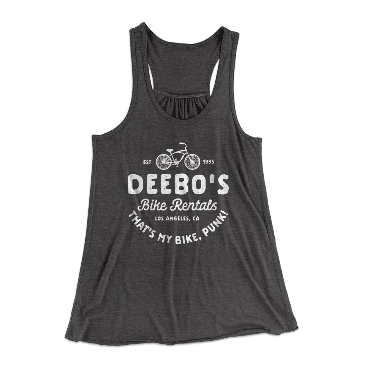 Deebo's Bike Rentals Women's Flowey Tank Top