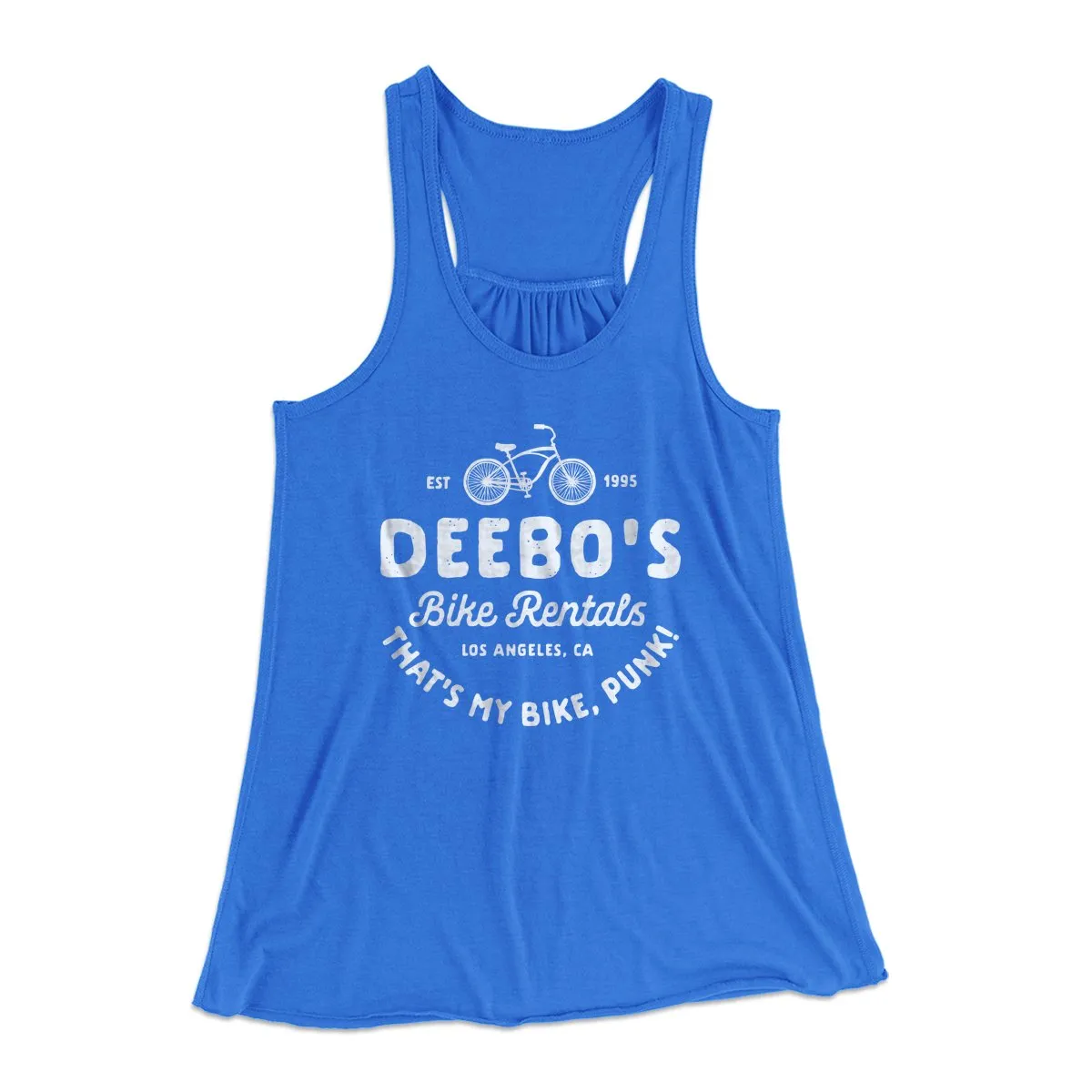Deebo's Bike Rentals Women's Flowey Tank Top