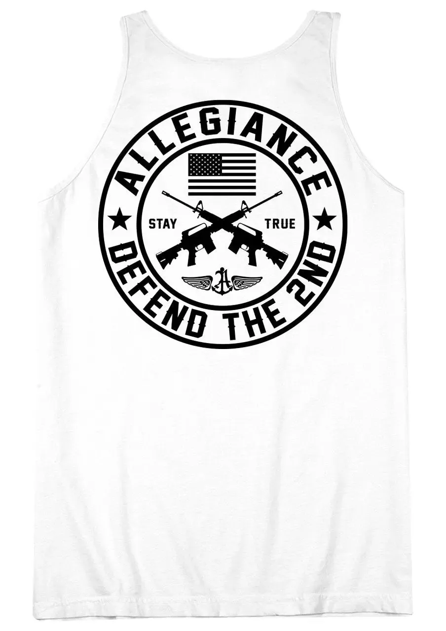 Defend the Second Back Hit Tank Top