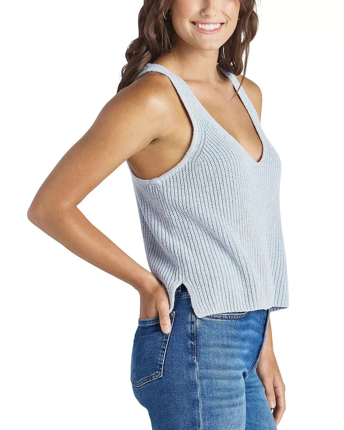 Deirdre Sweater Tank by Splendid | Bleached Indigo