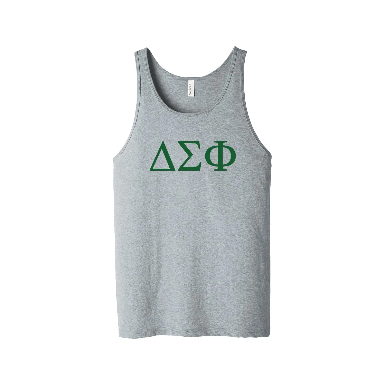 Delta Sigma Phi Fraternity Jersey Tank Top