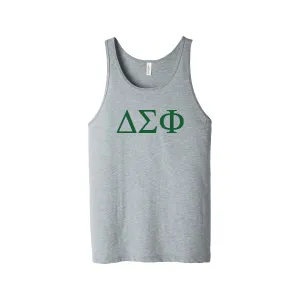 Delta Sigma Phi Fraternity Jersey Tank Top