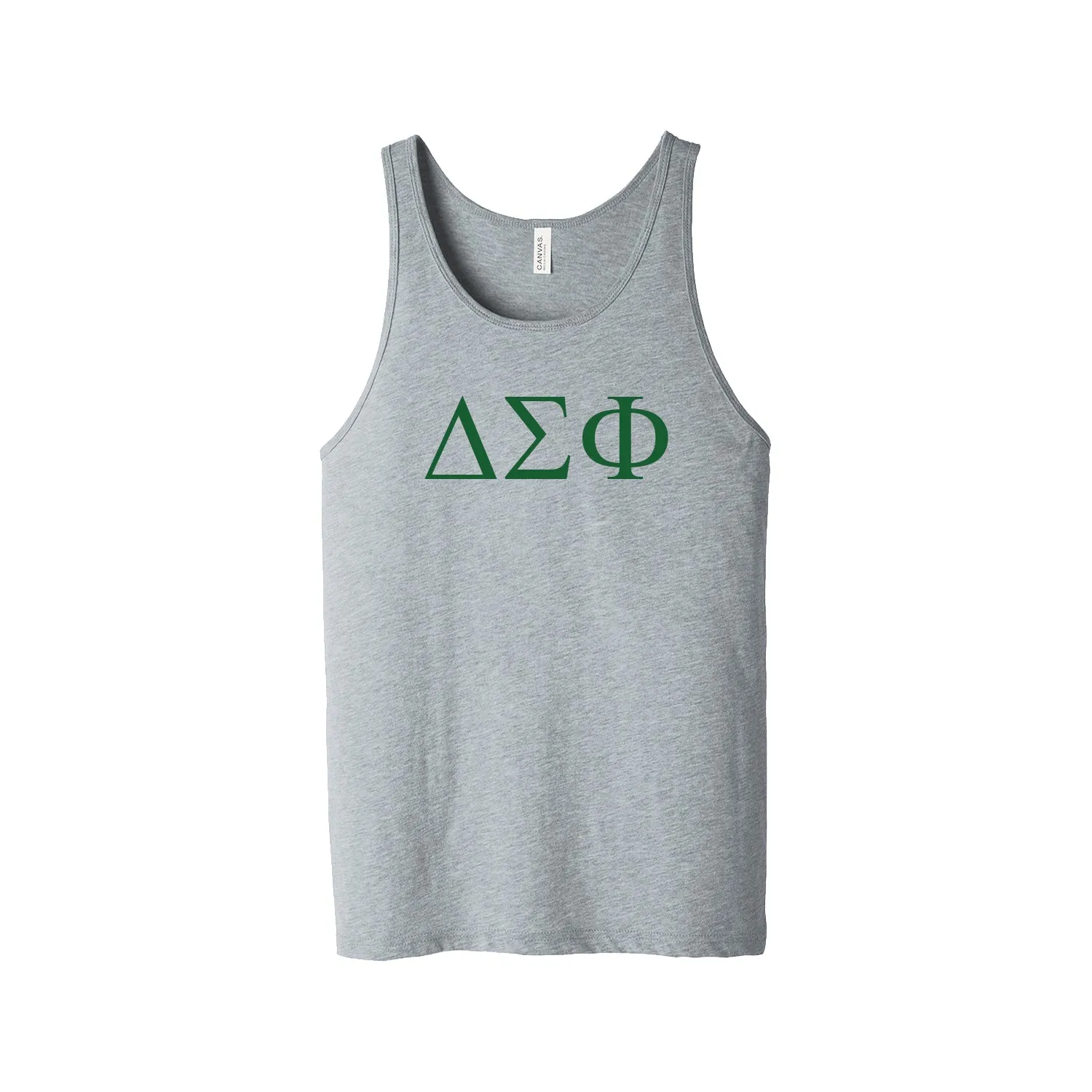 Delta Sigma Phi Fraternity Jersey Tank Top