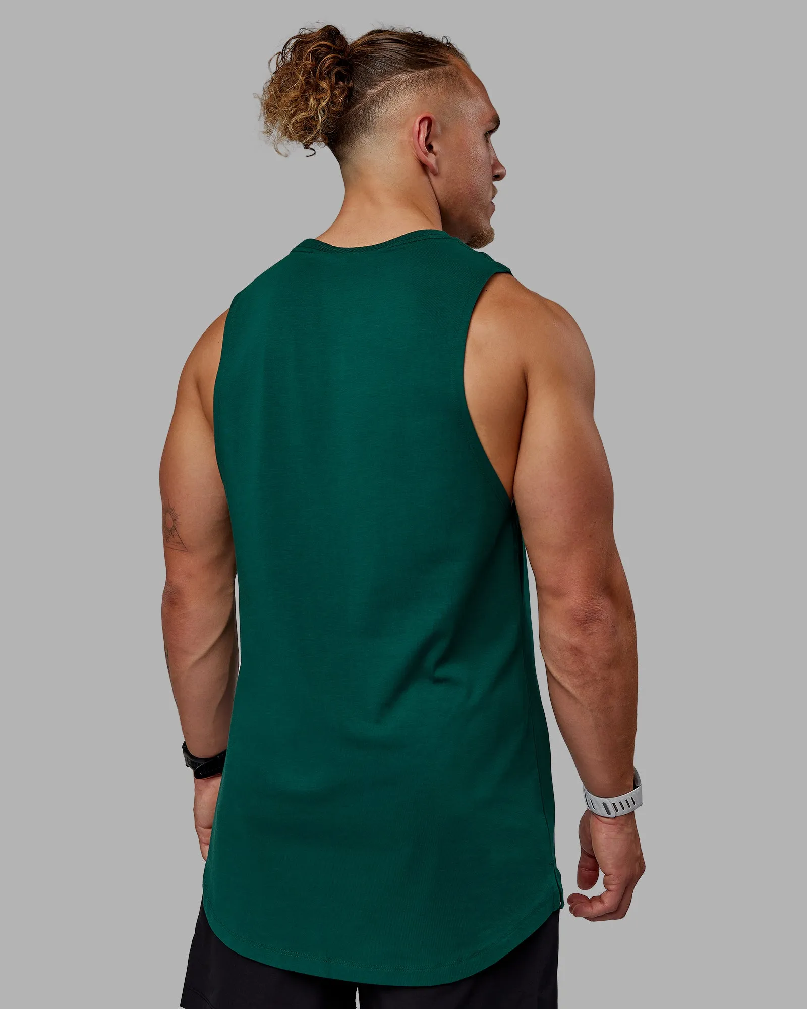 Deluxe PimaFLX Tank - Deep Emerald