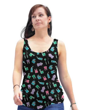 Dental Hygienist Racerback Tank Top