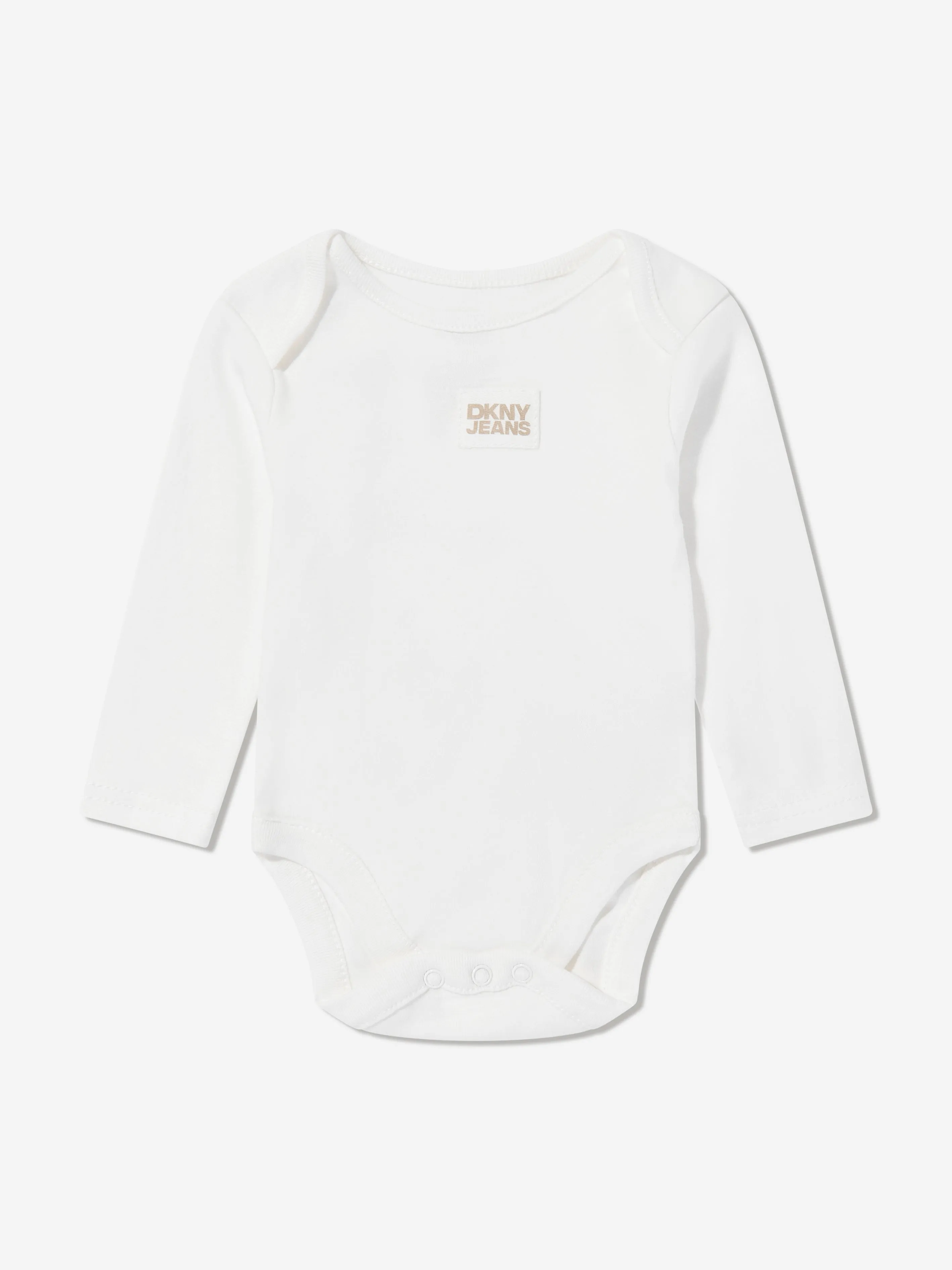 DKNY Baby 3 Piece Tracksuit Set in Beige