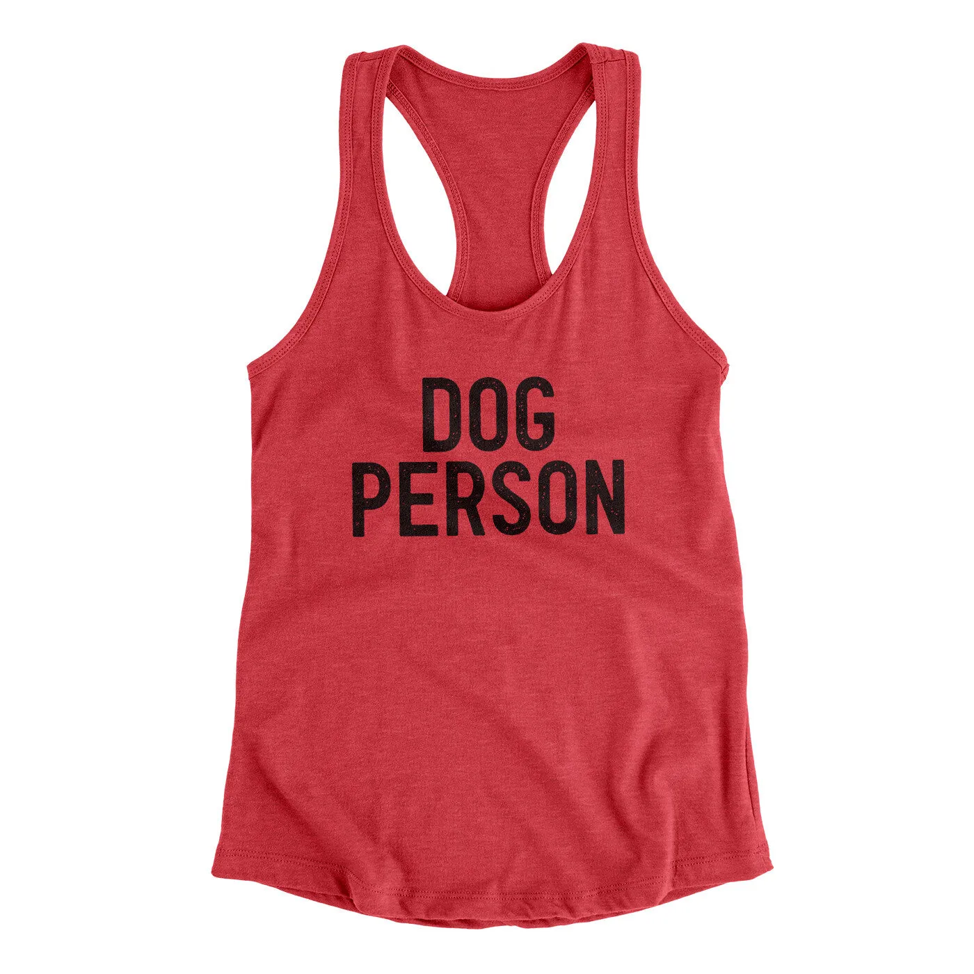 Dog Person Women's Racerback Tank