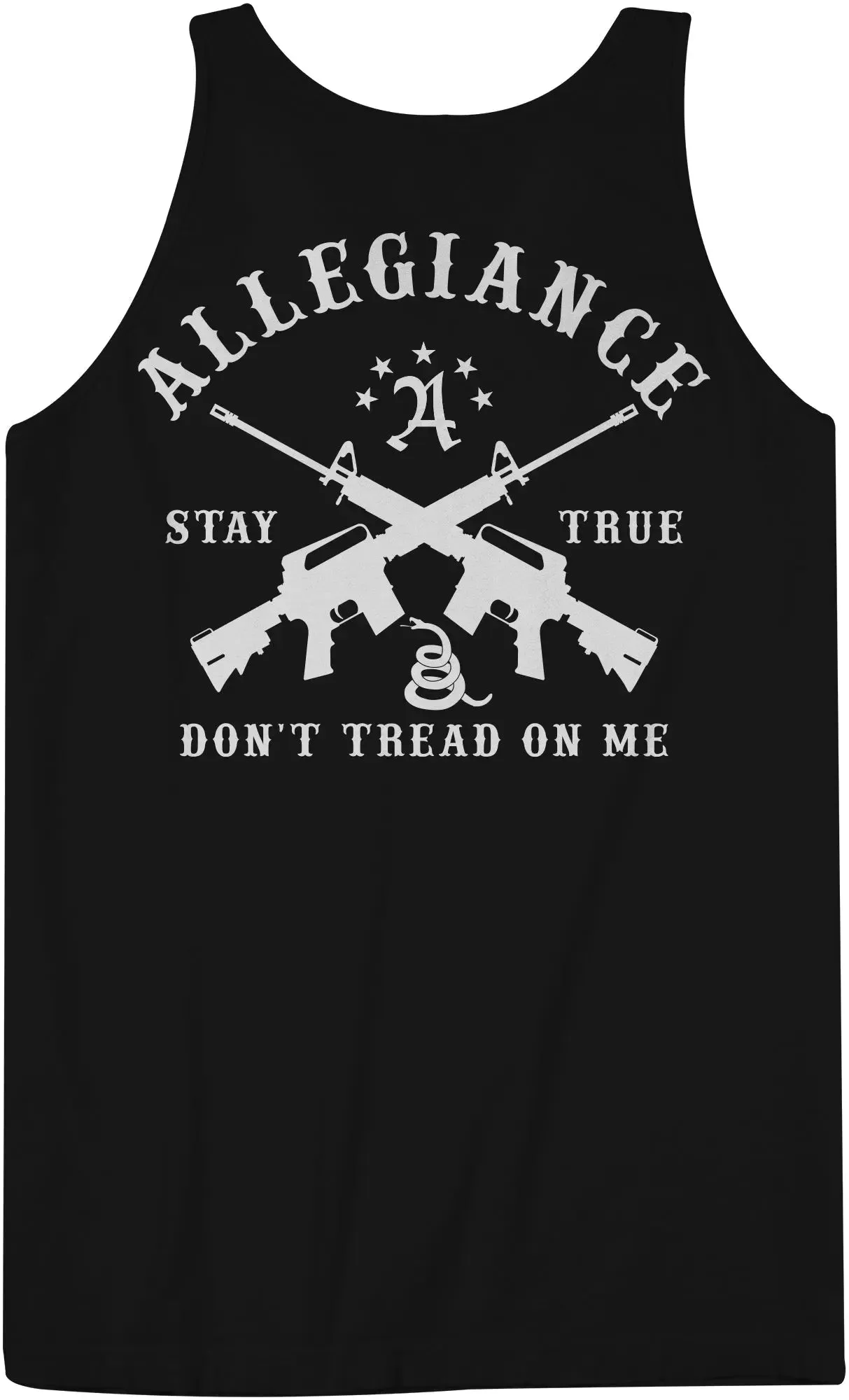 Don't Tread Back Hit Tank Top