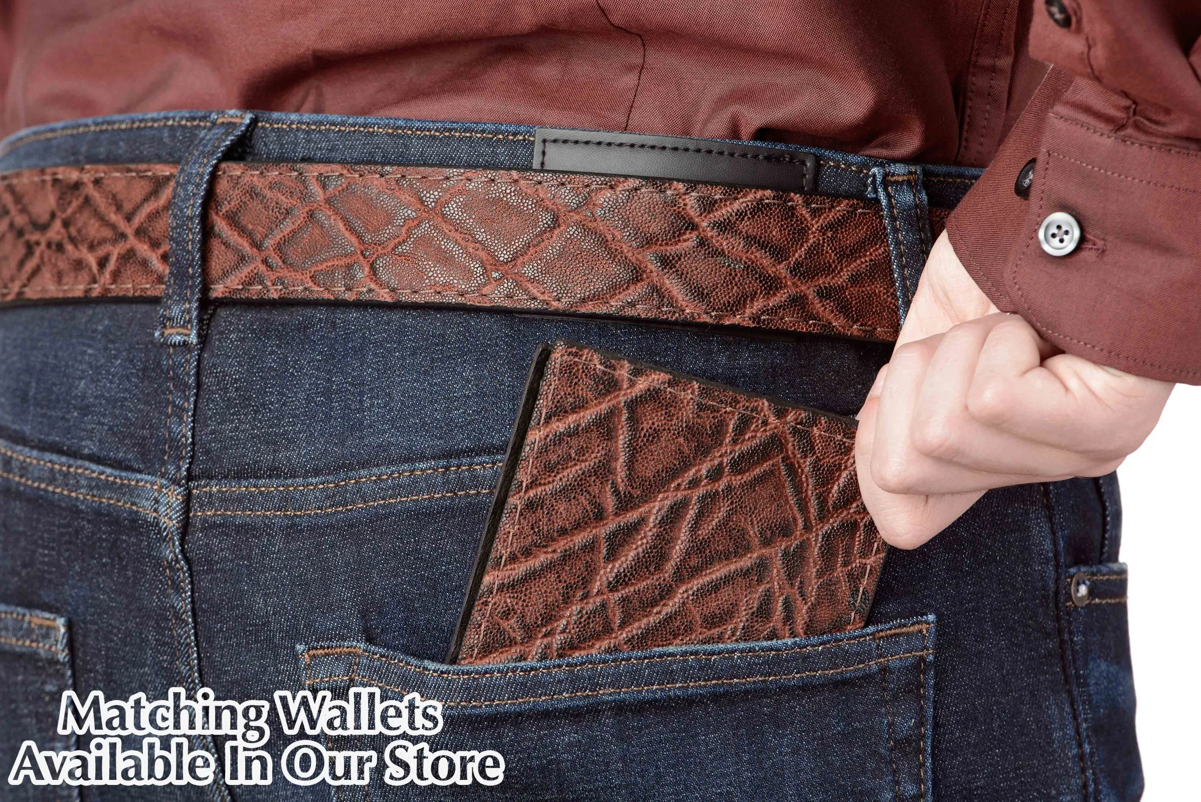 Dragon Fire Elephant Money Belt With 25" Zipper
