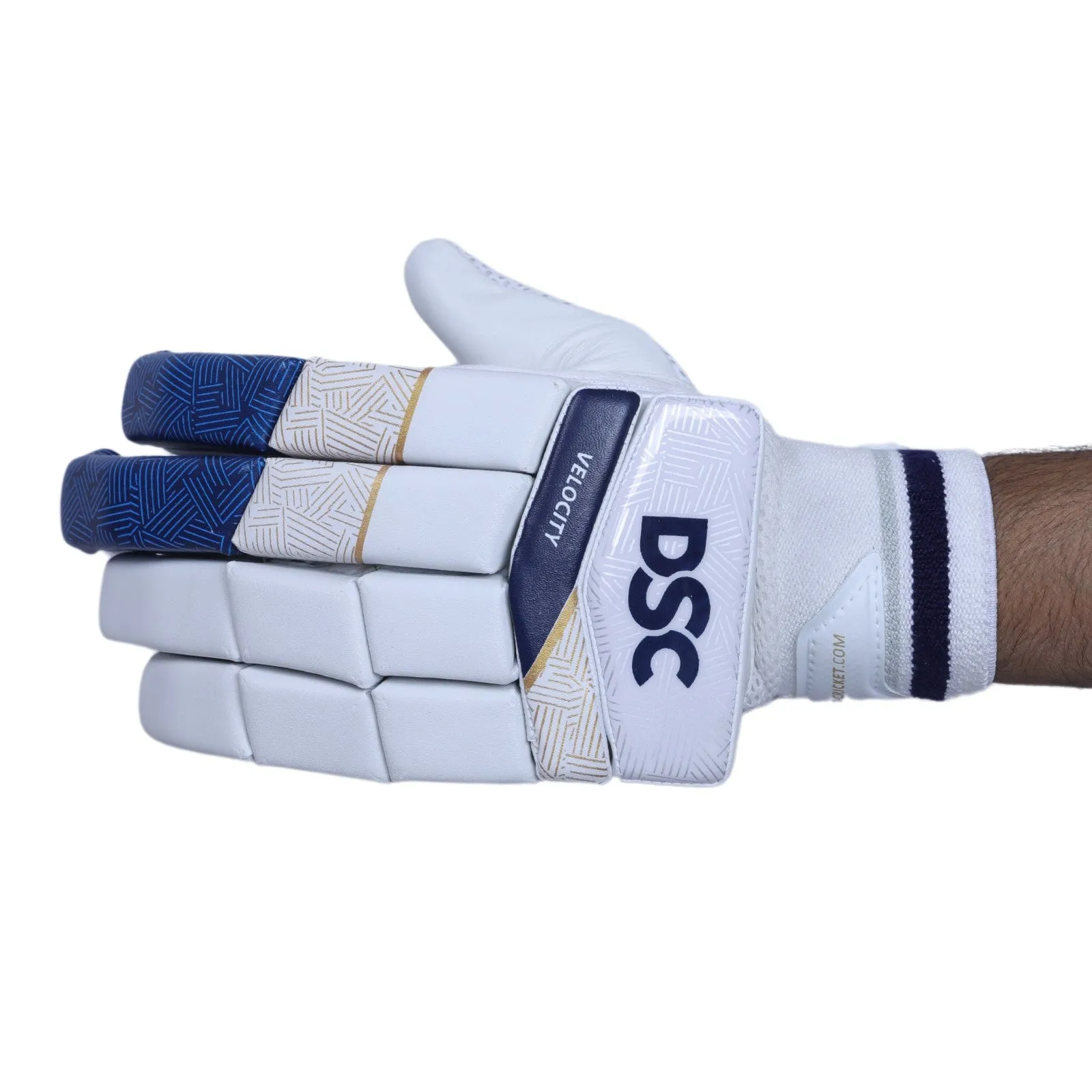DSC Velocity Cricket Batting Gloves Mens Size