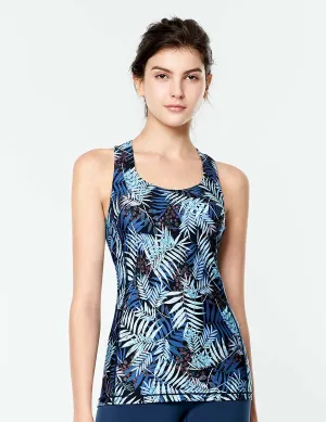 easyoga LESPIRO Free To Be Tank - FD4 Night Forest Blue