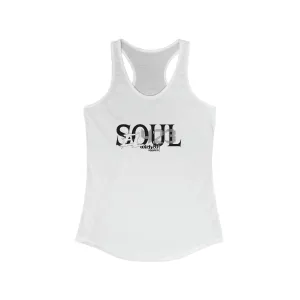 EL423 Soul / Black/ Racerback Tank Top