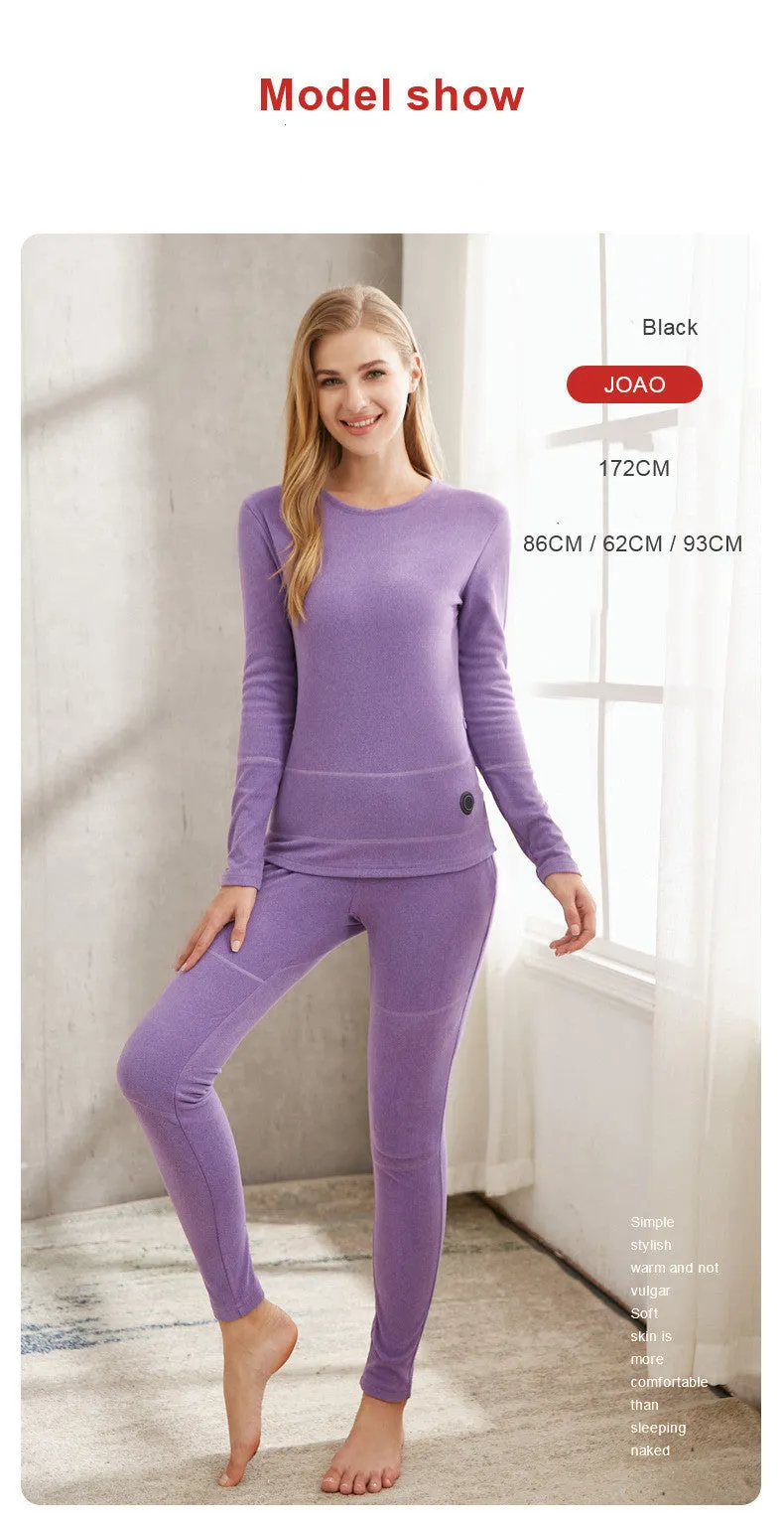 Electric Heating Thermal Underwear Suit for Men and Women