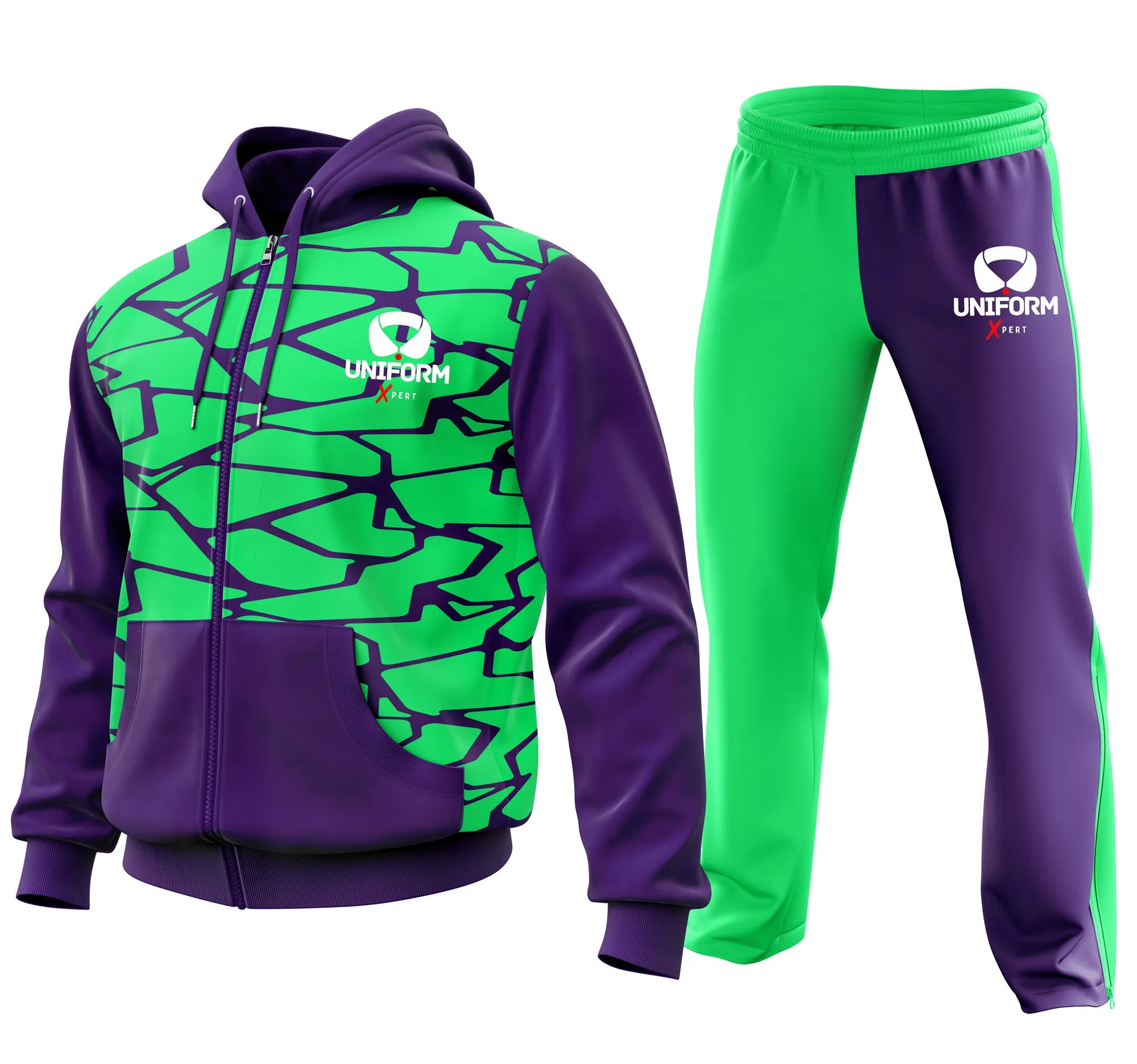 Elevate Your Fitness Routine with Uniform Xpert Men's Track Suit: Top-Quality Athletic Wear for Running & Gym Workouts