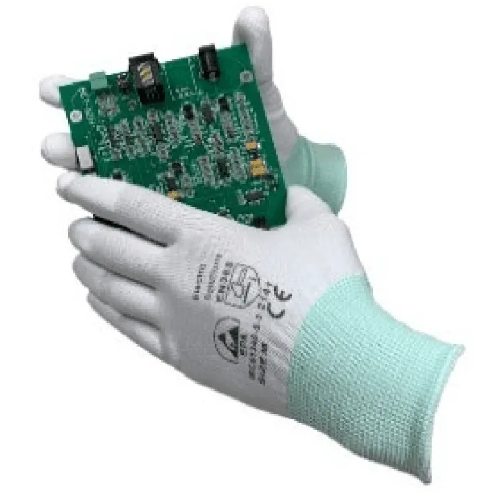 ESD Polyester Knitted Gloves (Pack of 300) - Anti-Static Safety Gloves
