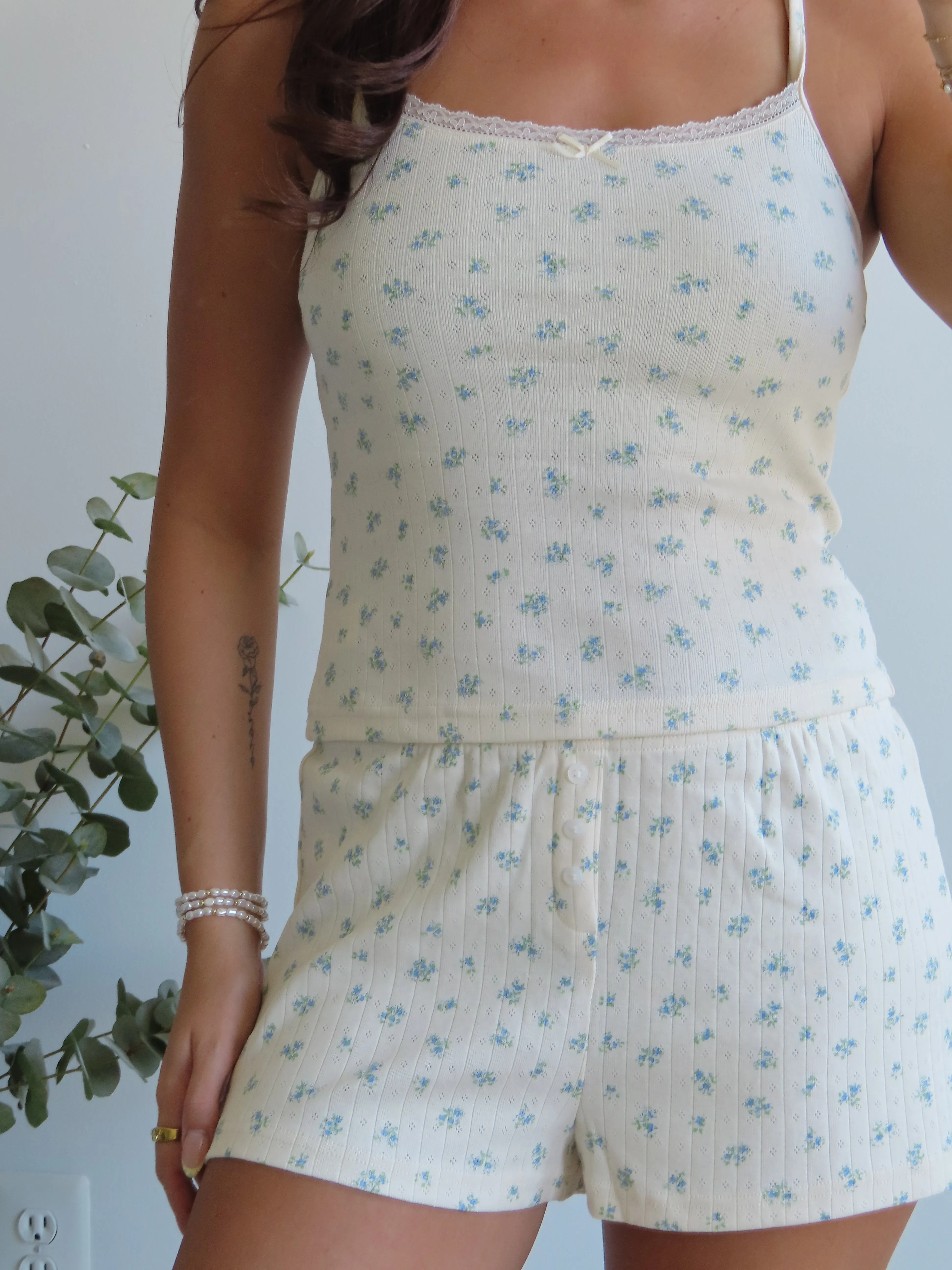 Everbloom Spaghetti Strap Tank