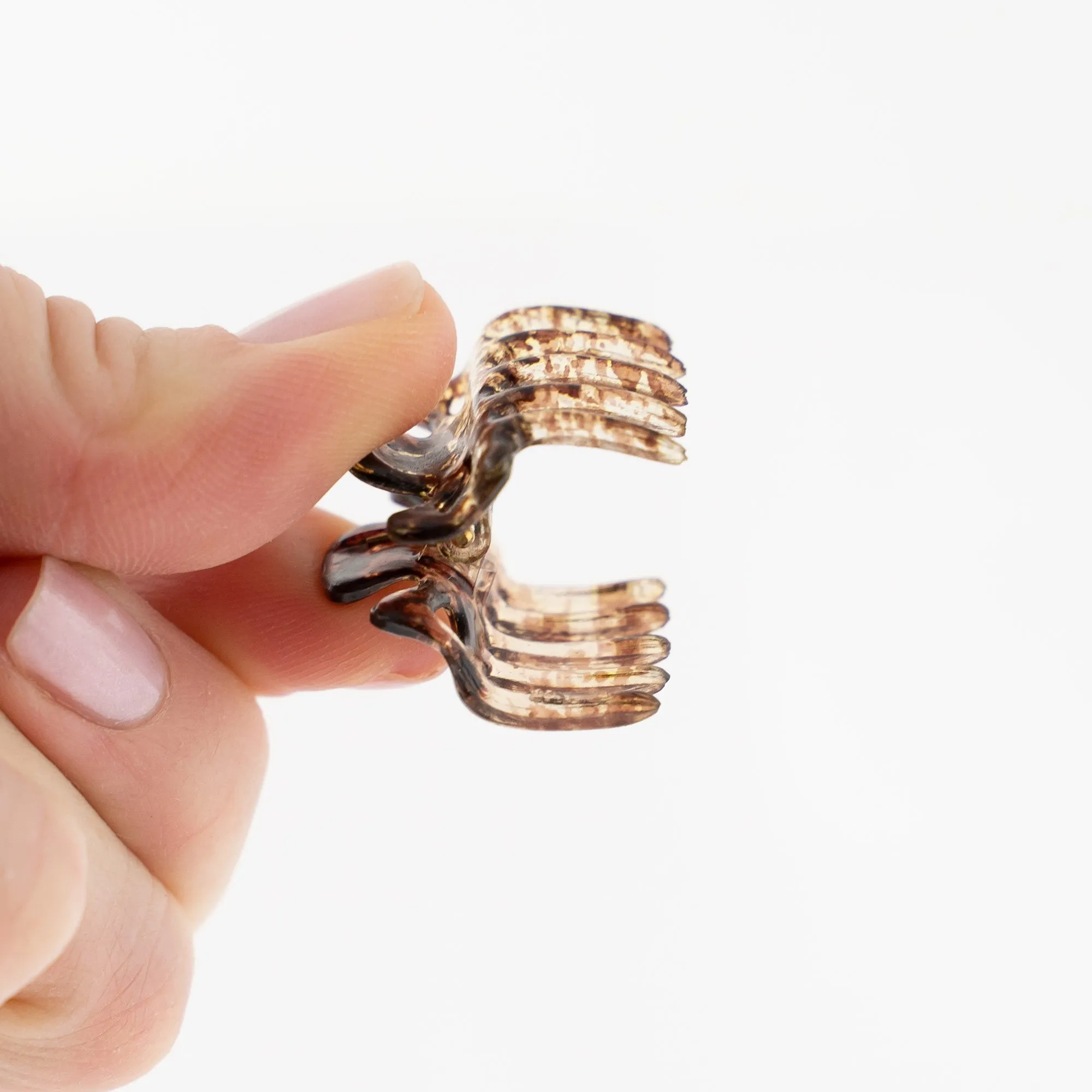 Extra Tiny French Hair Claws Unisex - Pair