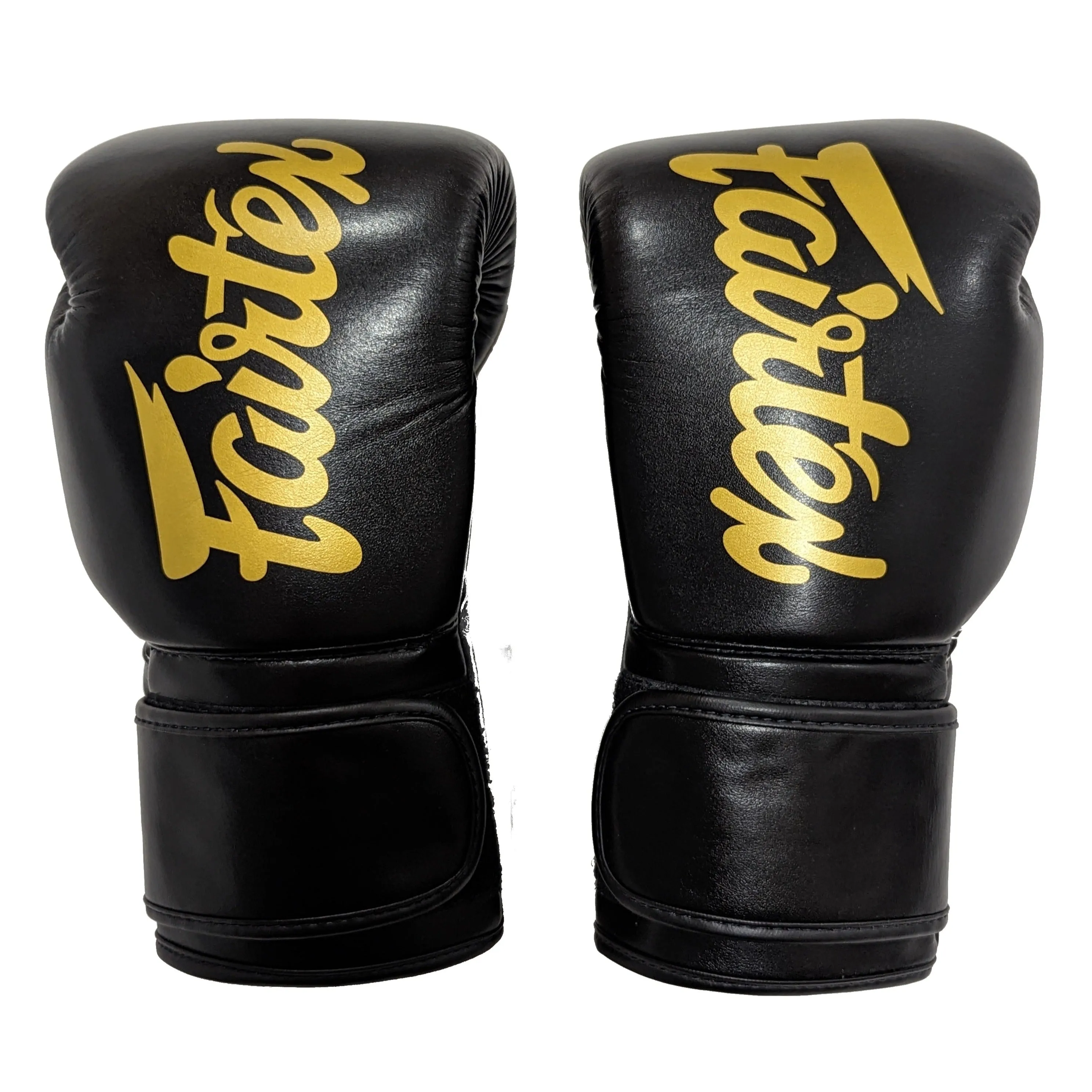 Fairtex BGV14 Muay Thai Boxing Gloves Black/Gold (Special Edition)