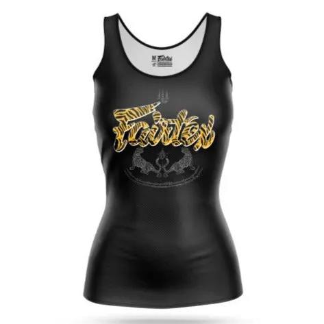 Fairtex Ladies Yak Sant Tiger Long Tank Top Training Shirt