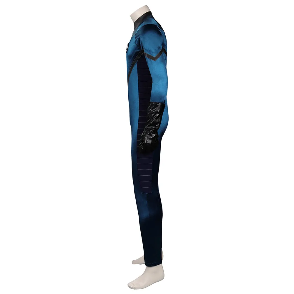 Fantastic Four mister Fantastic Reed Richards Outfits Cosplay Costume Halloween Carnival Suit
